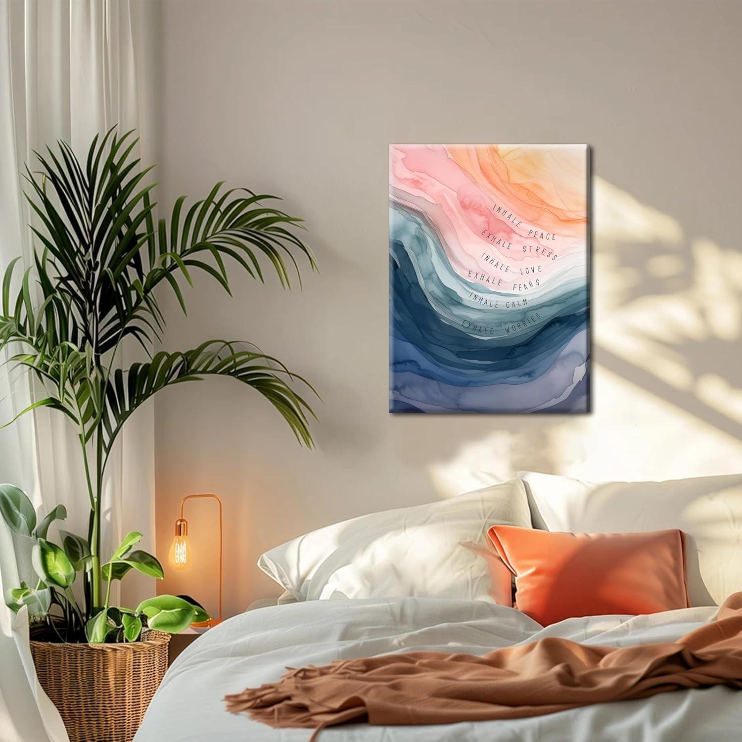 Arte de Pared Salud Mental YHCTHT Lienzo 40.64x30.48 cm