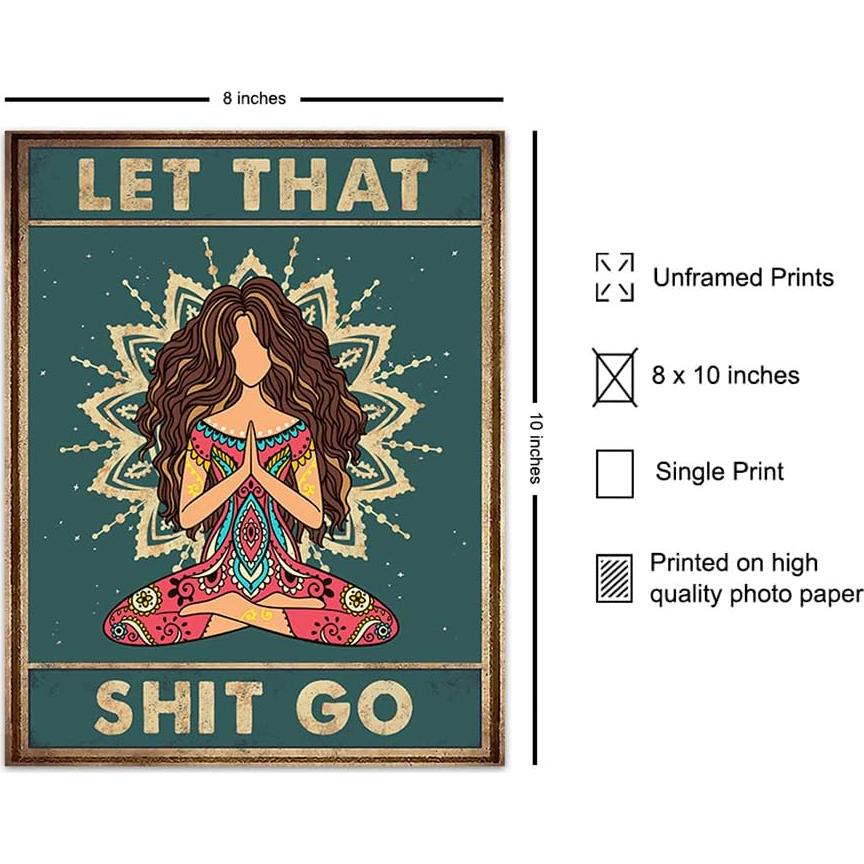 Arte de Pared Zen Decor - Marco Roble Blanco 20x25 cm