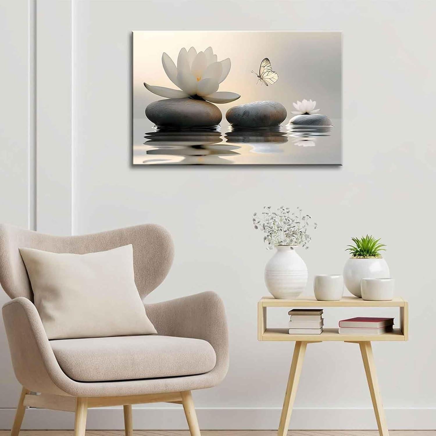 Arte de Pared Zen Lienzo Styfasin 40x30 cm Decoración Moderna