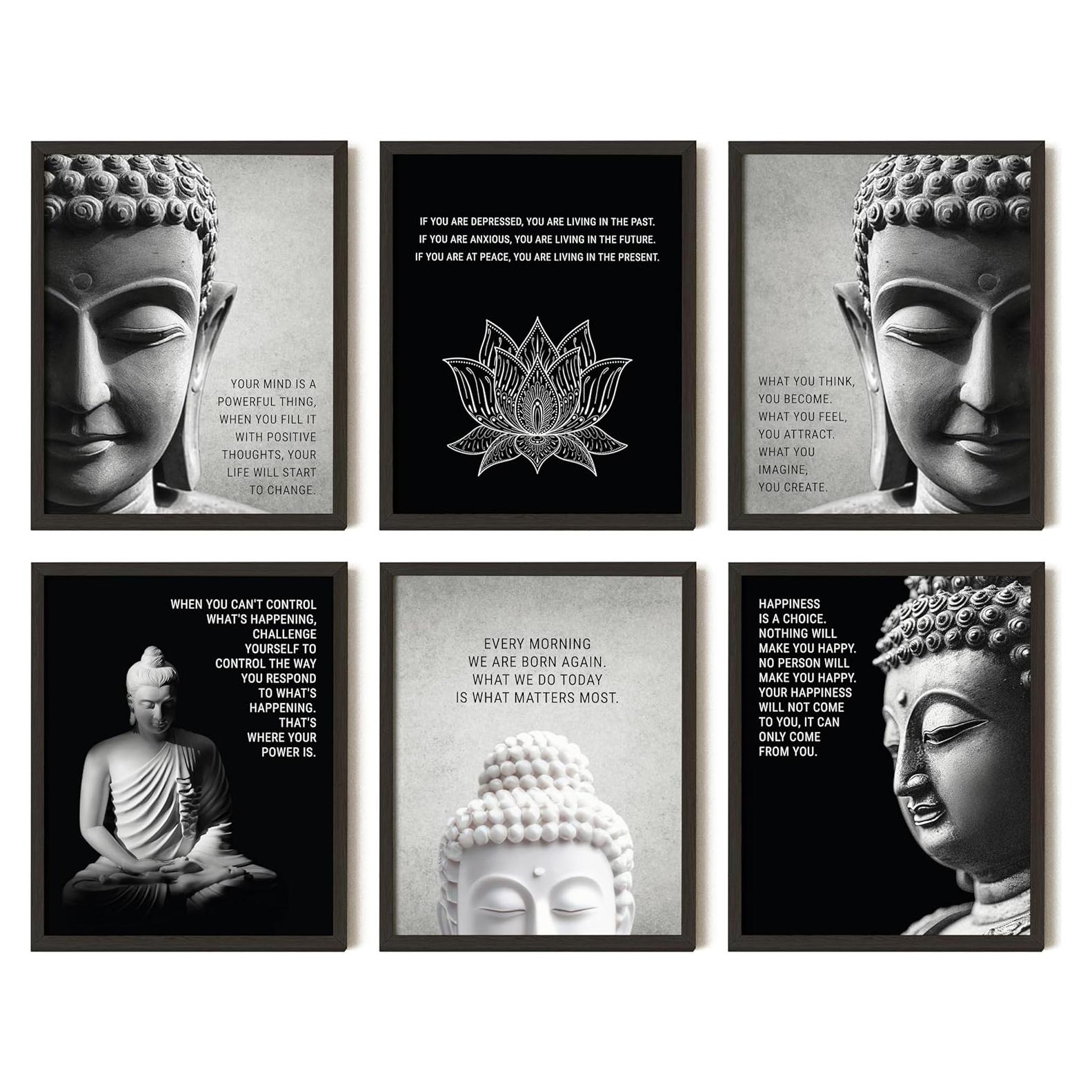 Póster de Buda 20x25 cm 97 Decor - Arte Zen Sin Marco