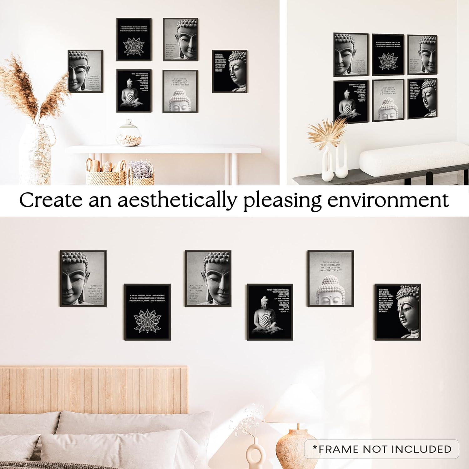 Póster de Buda 20x25 cm 97 Decor - Arte Zen Sin Marco