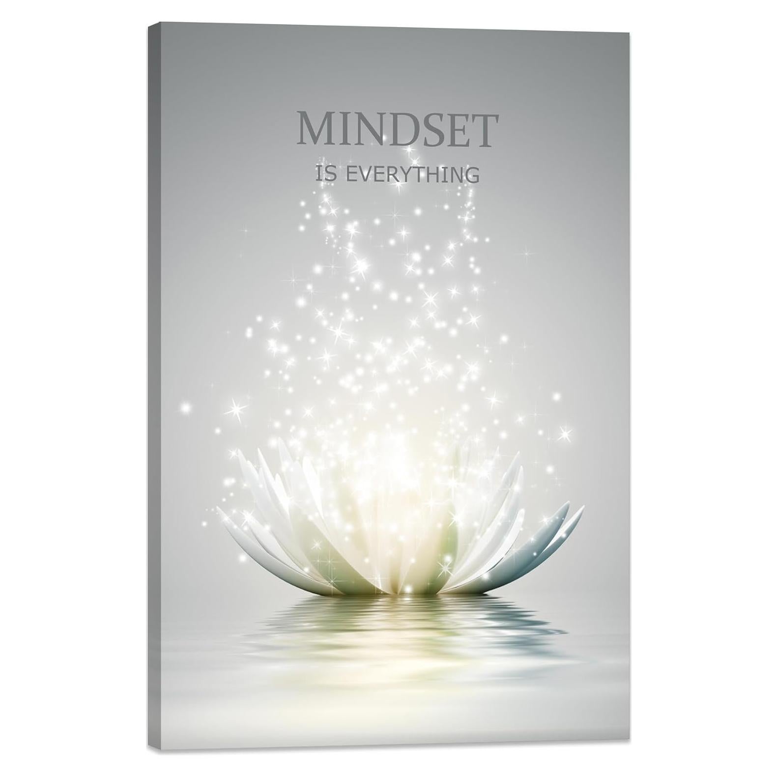 Arte de Pared Loto Zen YIOZHAOFH 40x60cm Impermeable