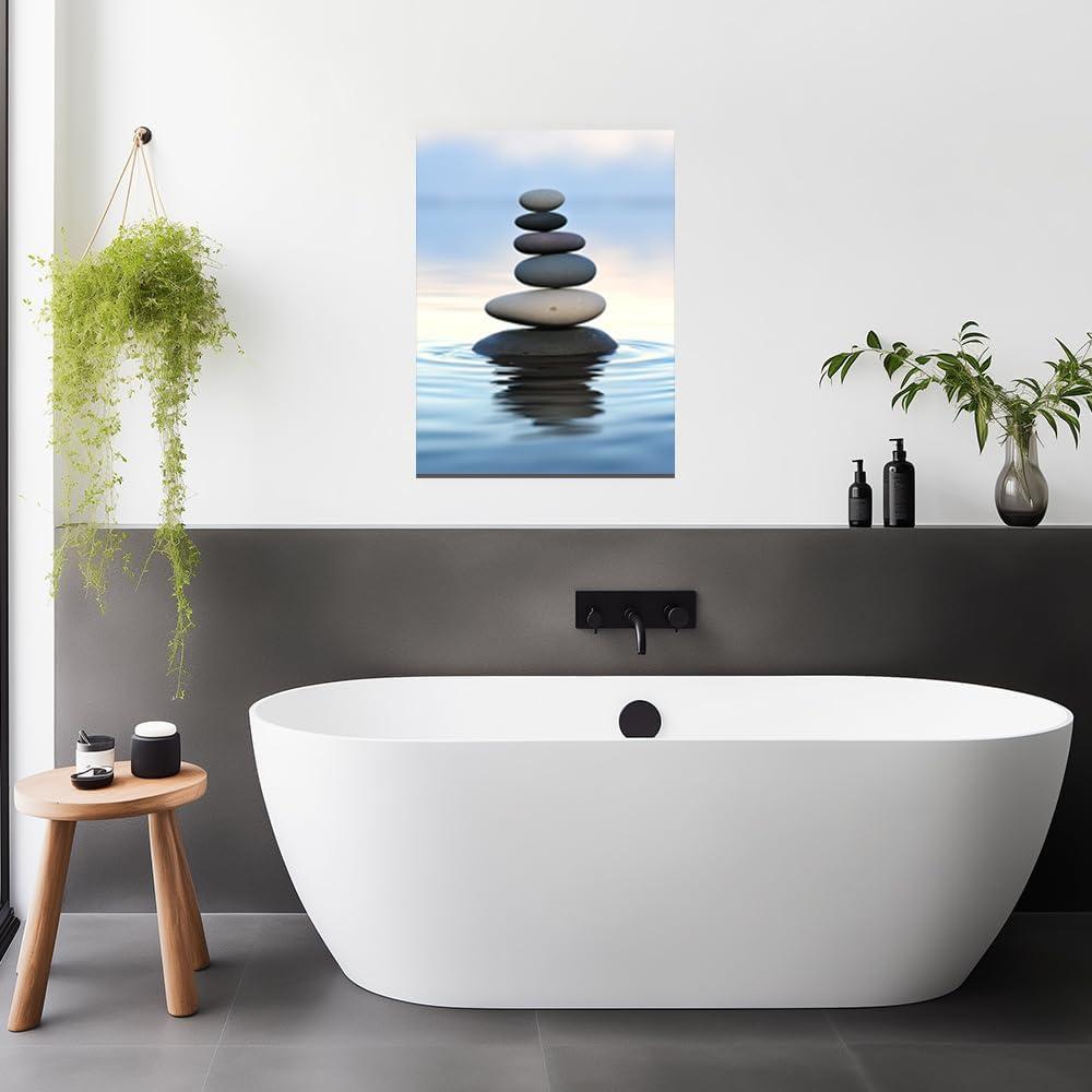 Arte de Pared en Lienzo Zen QIXIANG 30x45 cm Decoración