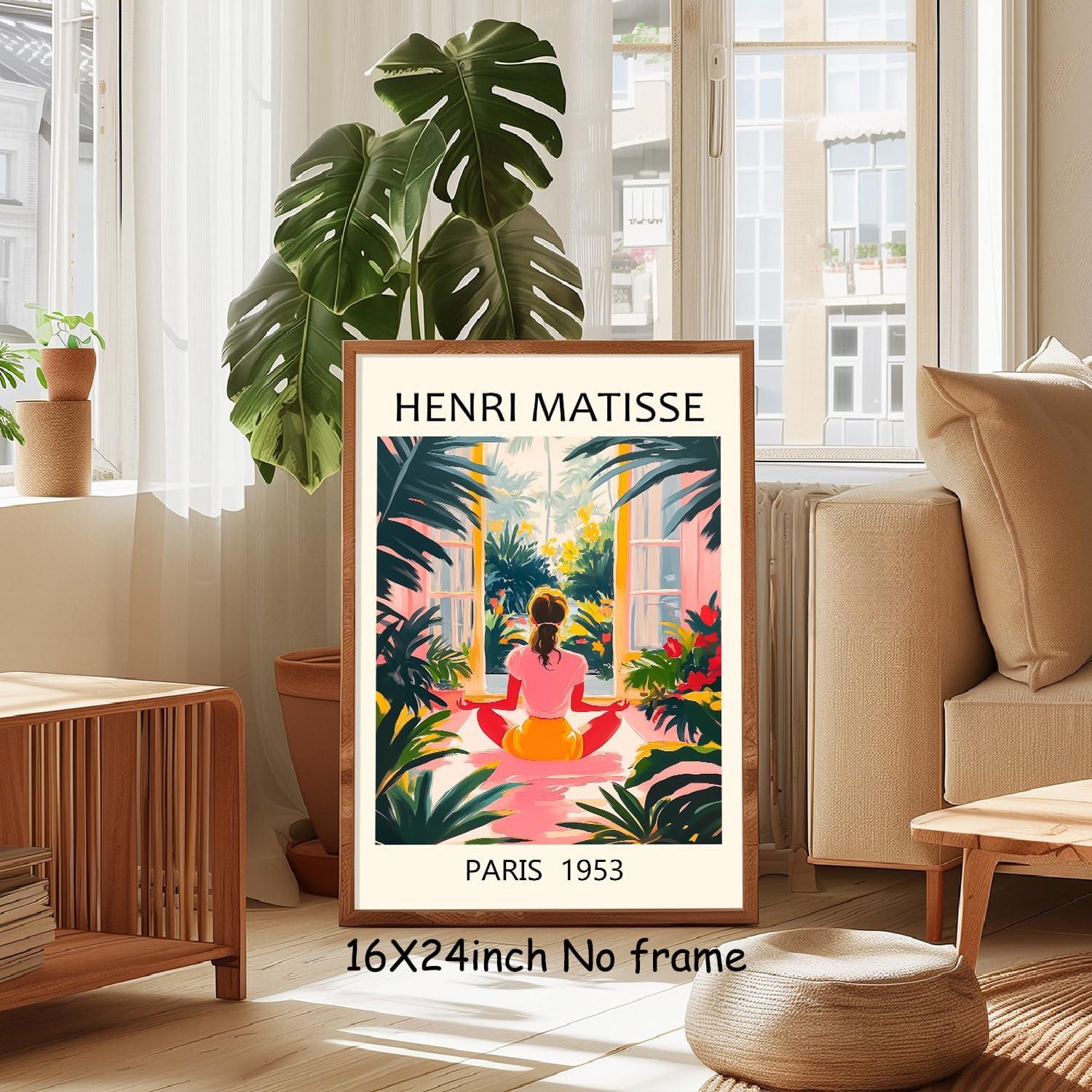 Póster de Lienzo Henri Matisse 40x60 cm Sin Marco
