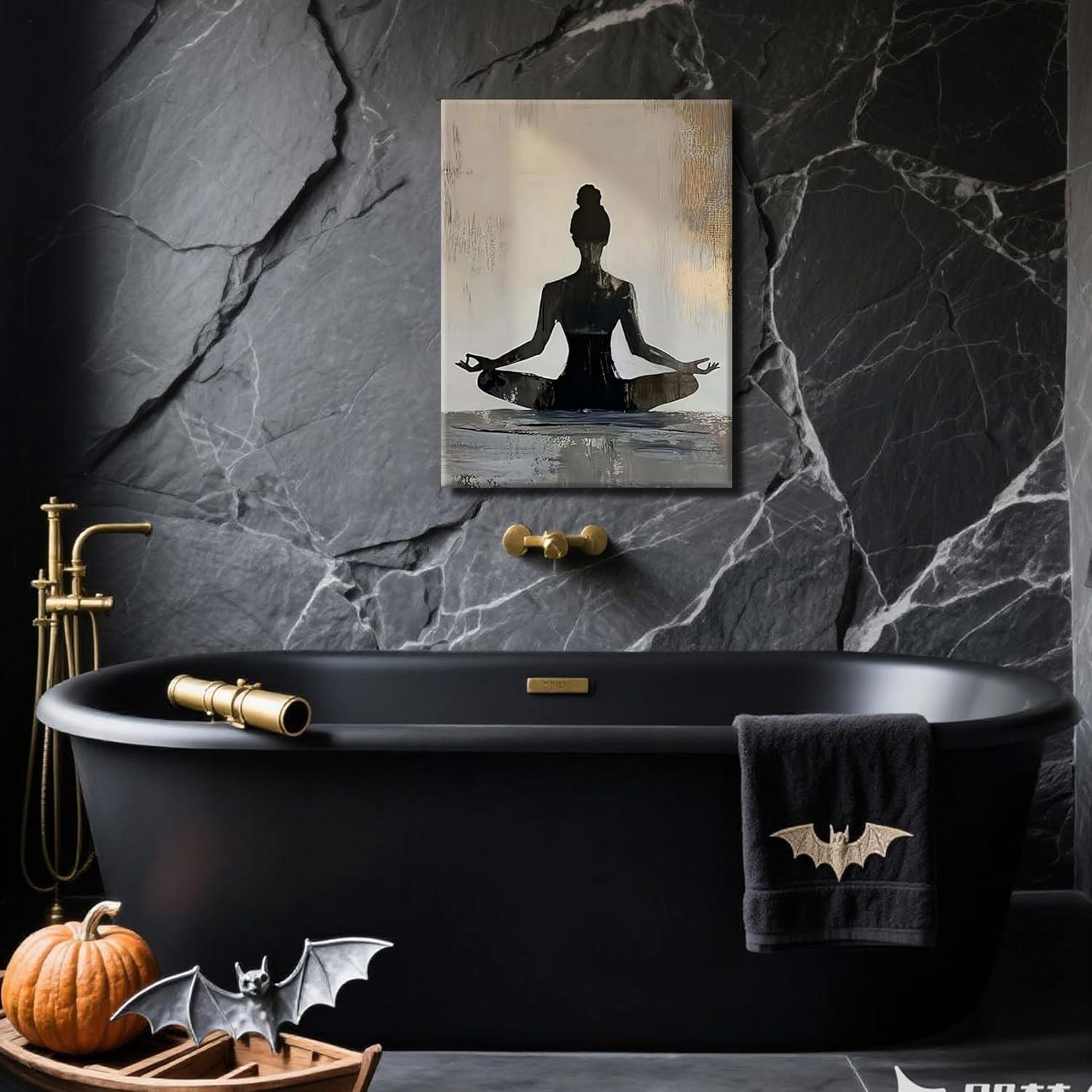 Arte de Pared en Lienzo YBYNICE Meditación Zen 40.64x60.96 cm