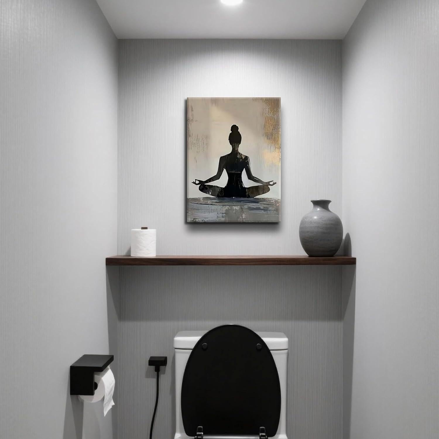 Arte de Pared en Lienzo YBYNICE Meditación Zen 40.64x60.96 cm