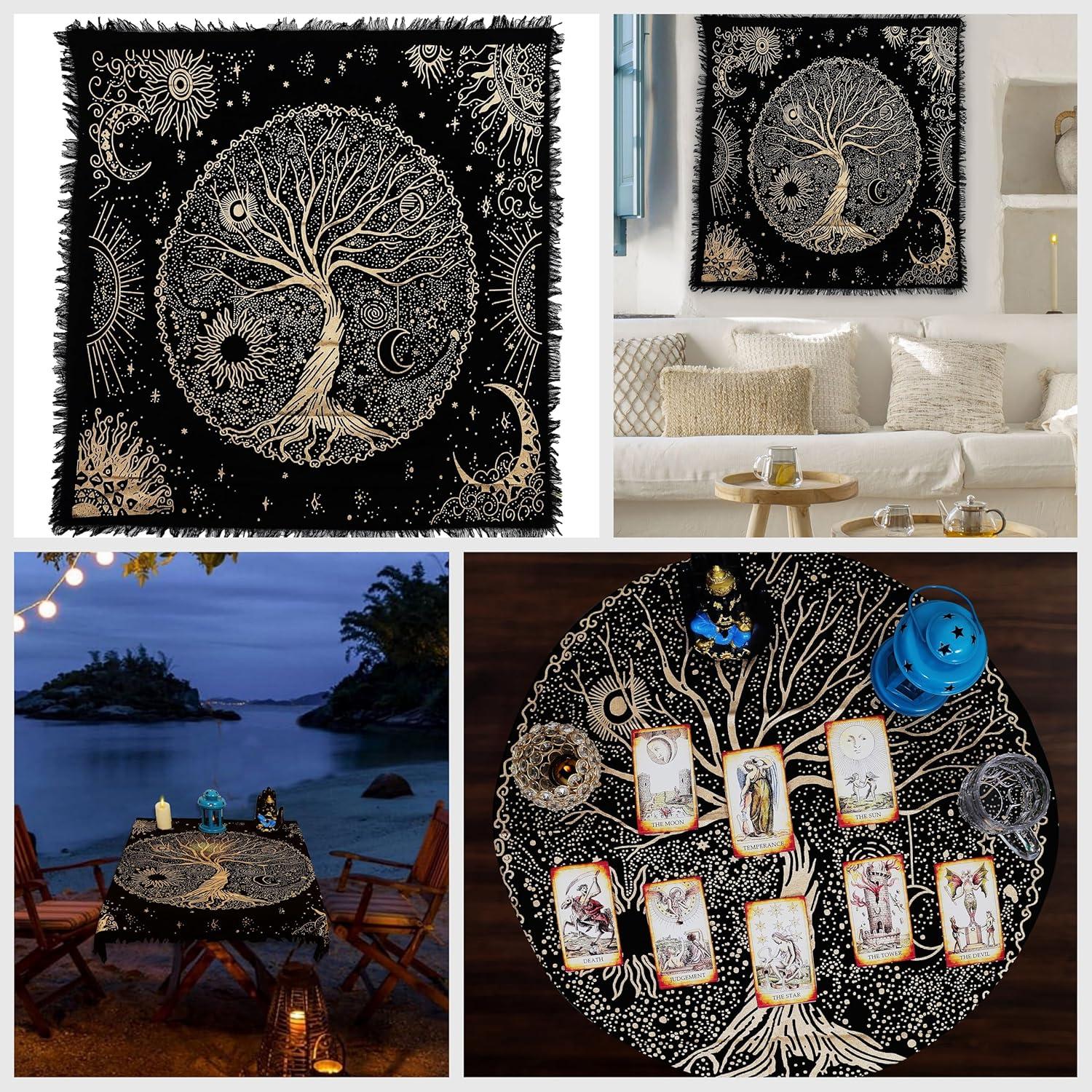 Tela de Altar Cuadrada 91x91cm Indian Consigners Algodón