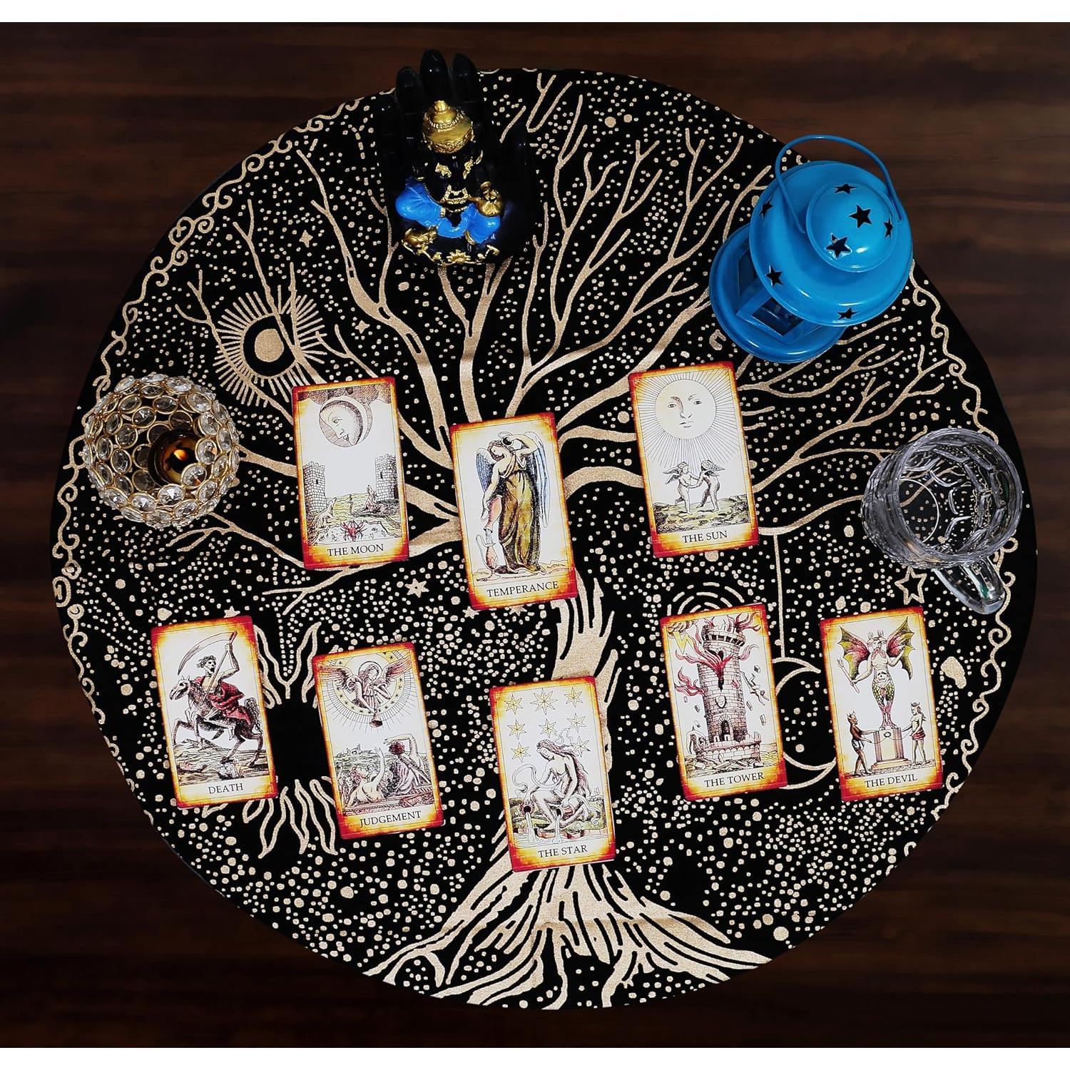 Tela de Altar Cuadrada 91x91cm Indian Consigners Algodón