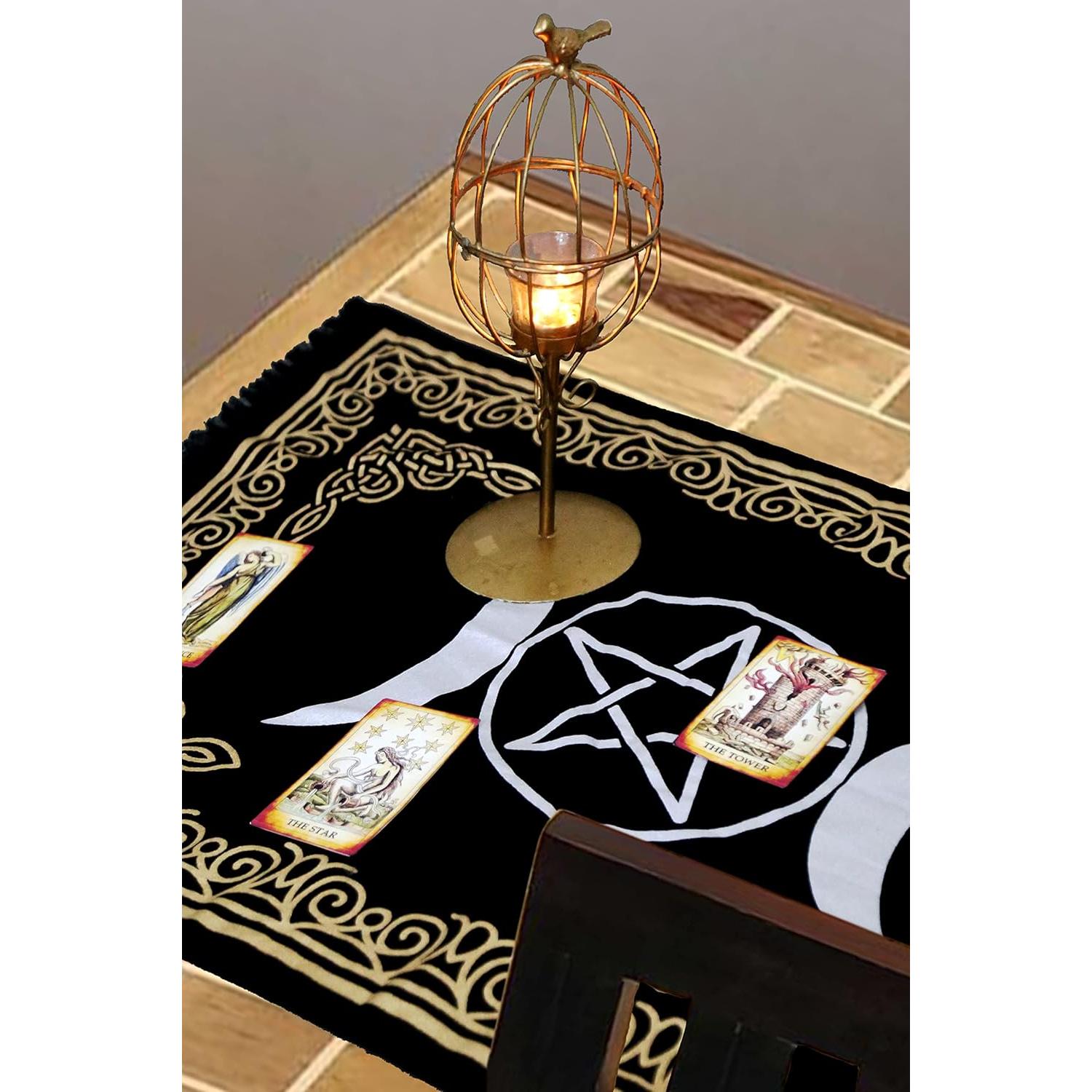 Tela de Altar Algodón Indian Consigners Fases de Luna 182x56 cm