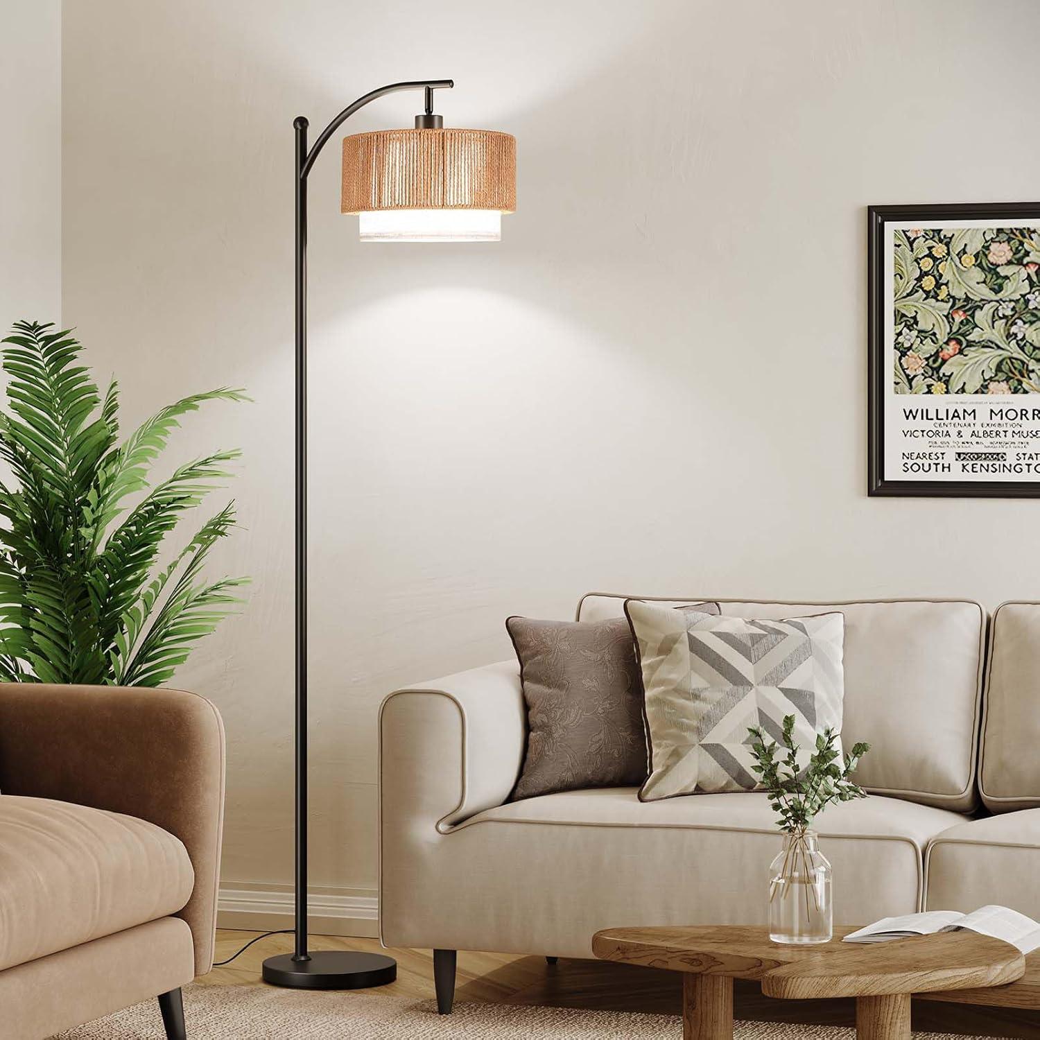 Lámpara de Pie SUNMORY Arco LED 12W 3 Temperaturas Color