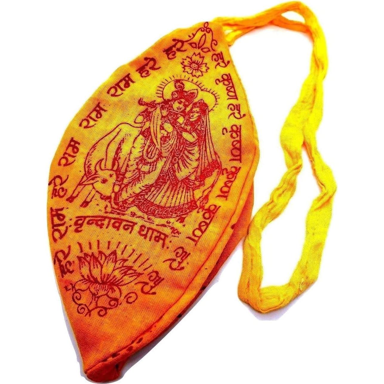 Bolsa Japa Mala Craftslook - Set de 2 Piezas Algodón Amarillo