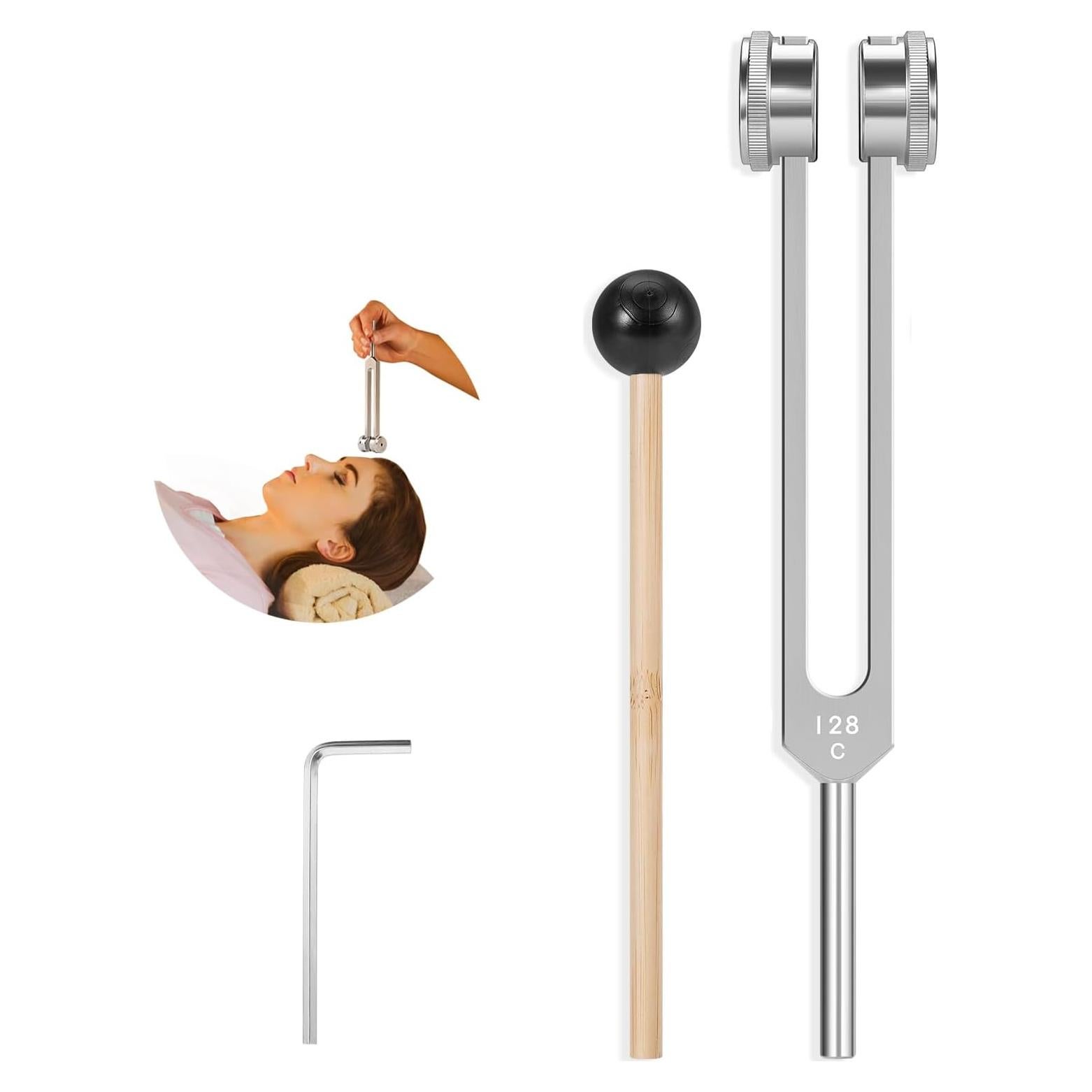 Tenor de 128Hz con Martillo de Reflejo KAIGESZAD para Sanación