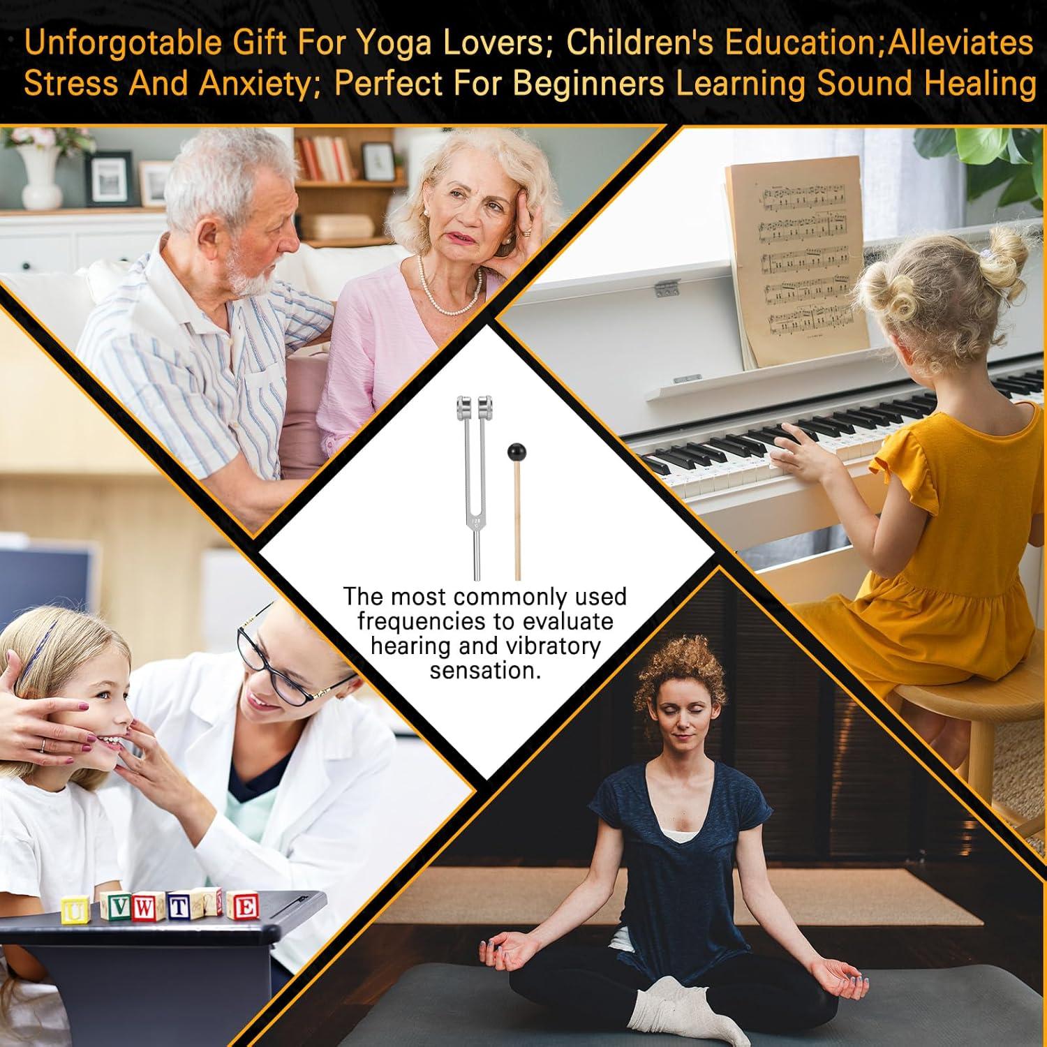 Tenor de 128Hz con Martillo de Reflejo KAIGESZAD para Sanación