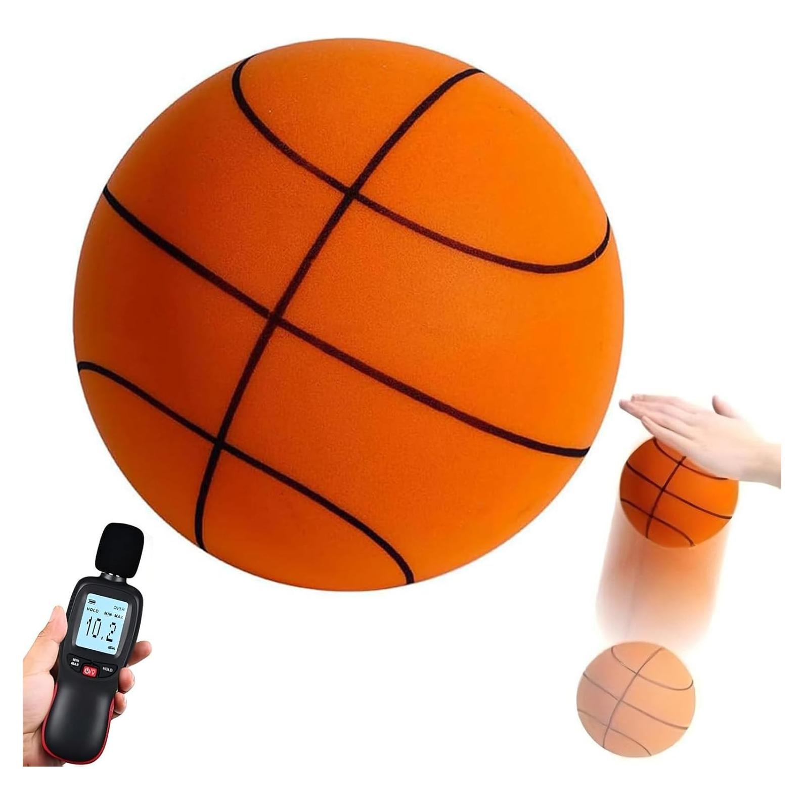 Balón de Baloncesto Silencioso Yalemie Tamaño 7 Espuma PU