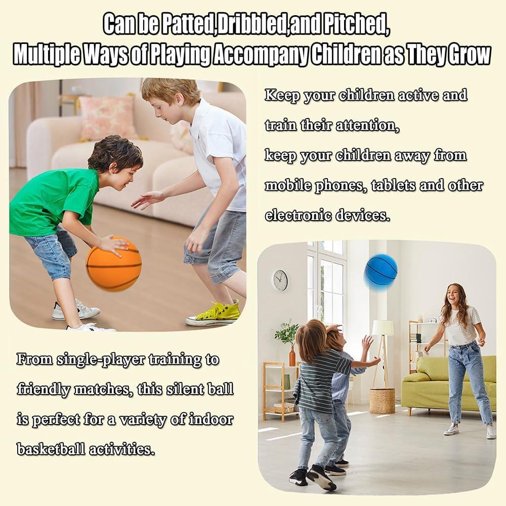 Balón de Baloncesto Silencioso Yalemie Tamaño 7 Espuma PU