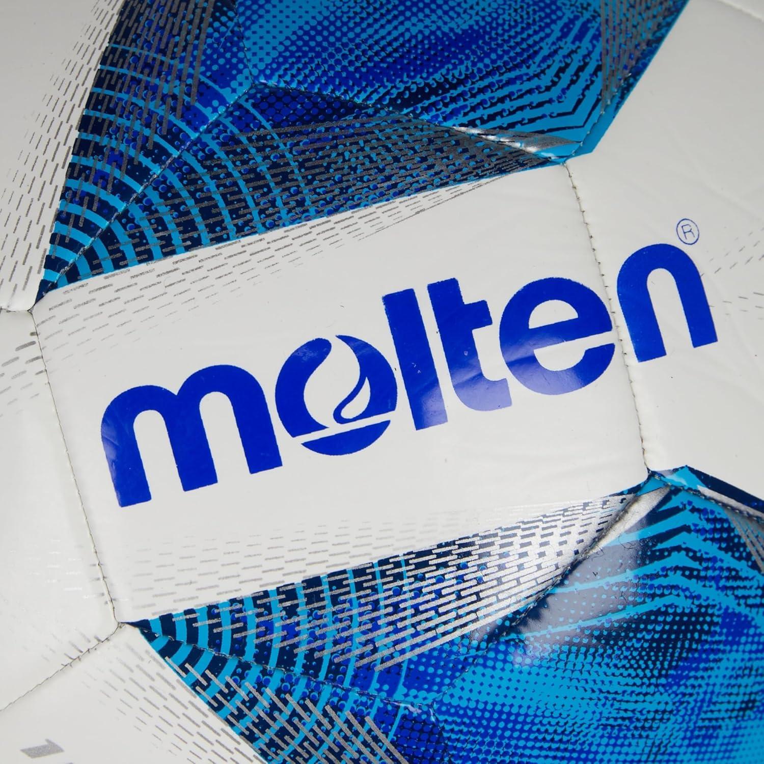 Balón de Fútbol Molten F5A1000 Tamaño 5 Azul/Blanco