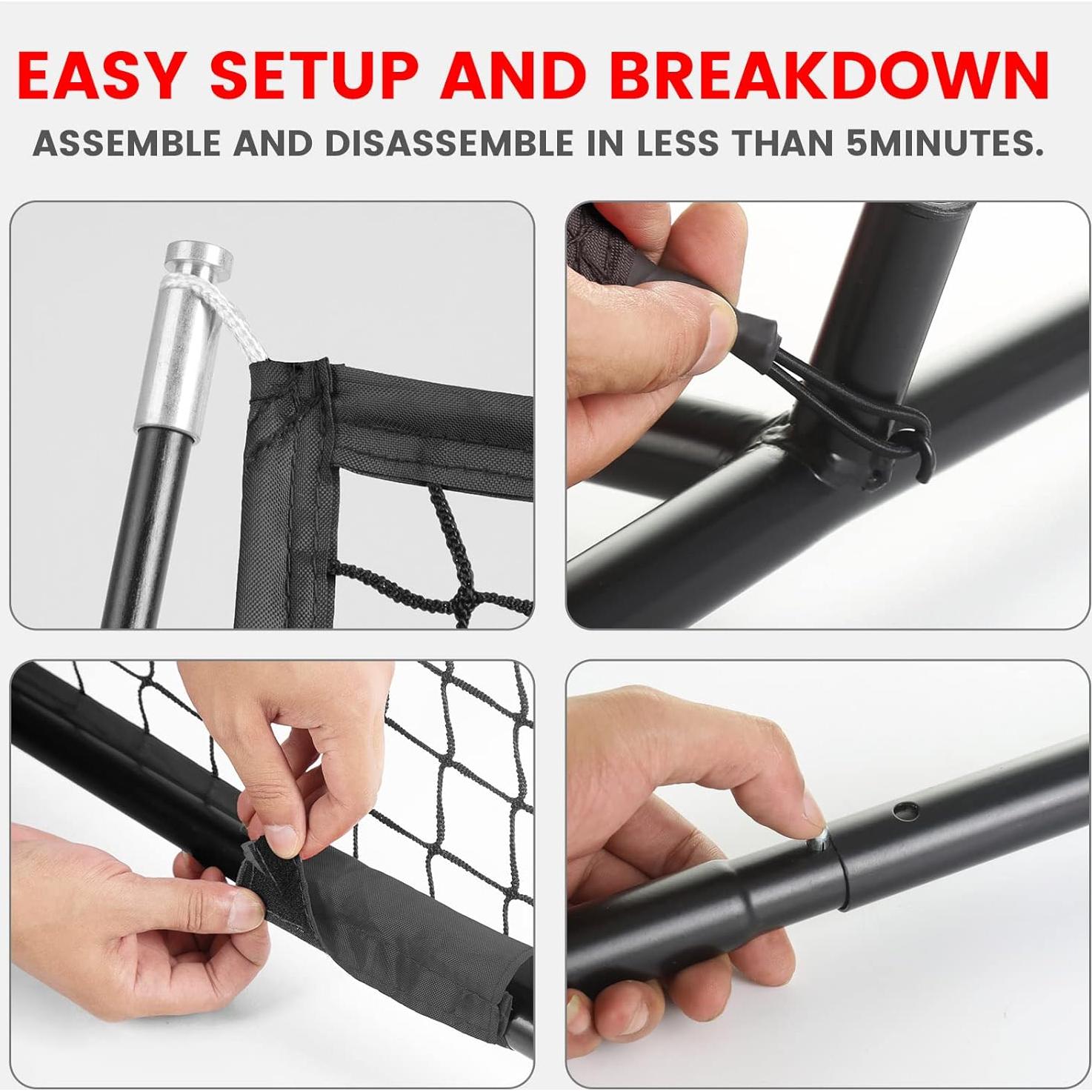 Red de Barrera Deportiva AOLIGEIJS 12x9ft para Béisbol y Fútbol