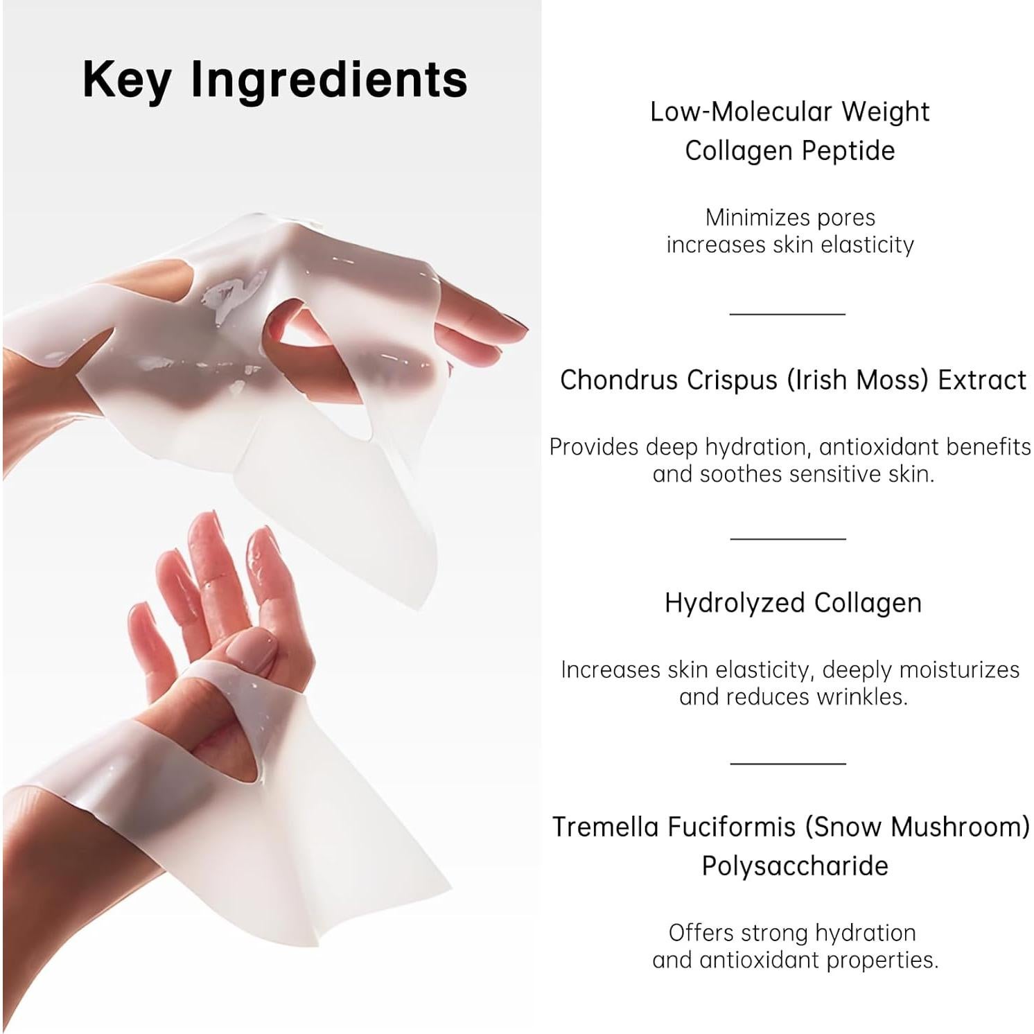 Mascarilla Facial SEUMFY Colágeno 40g Hidratante Antiarrugas