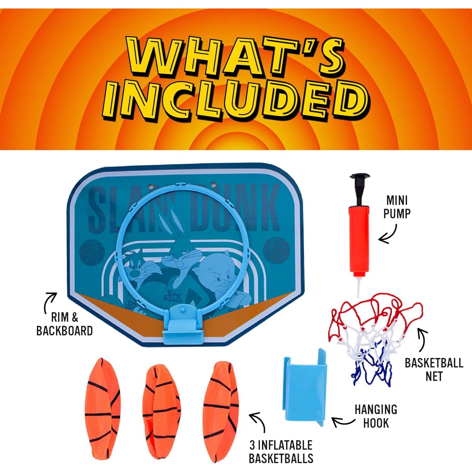 Aro de Baloncesto Mini Paladone Space Jam para Puerta