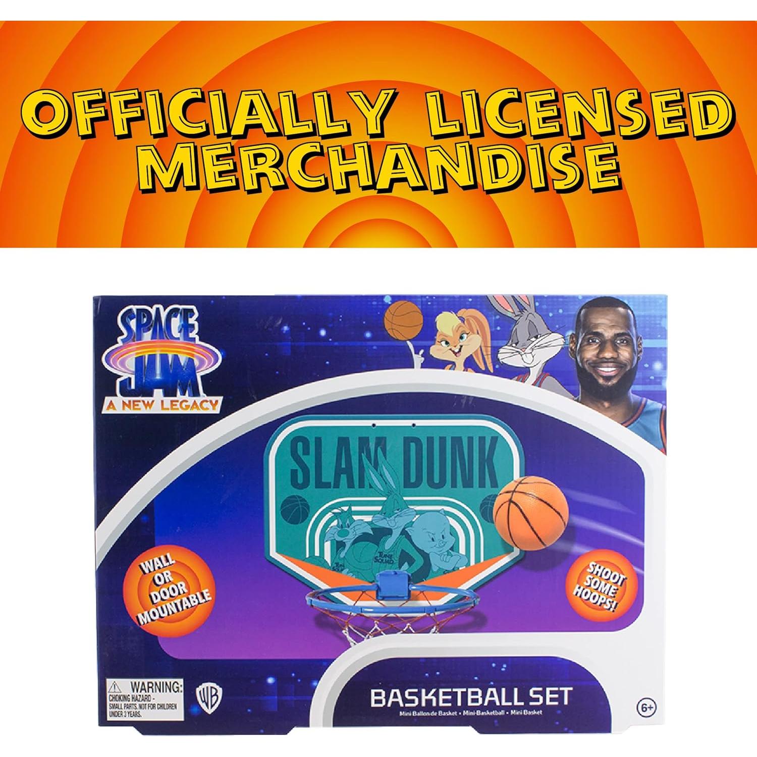 Aro de Baloncesto Mini Paladone Space Jam para Puerta