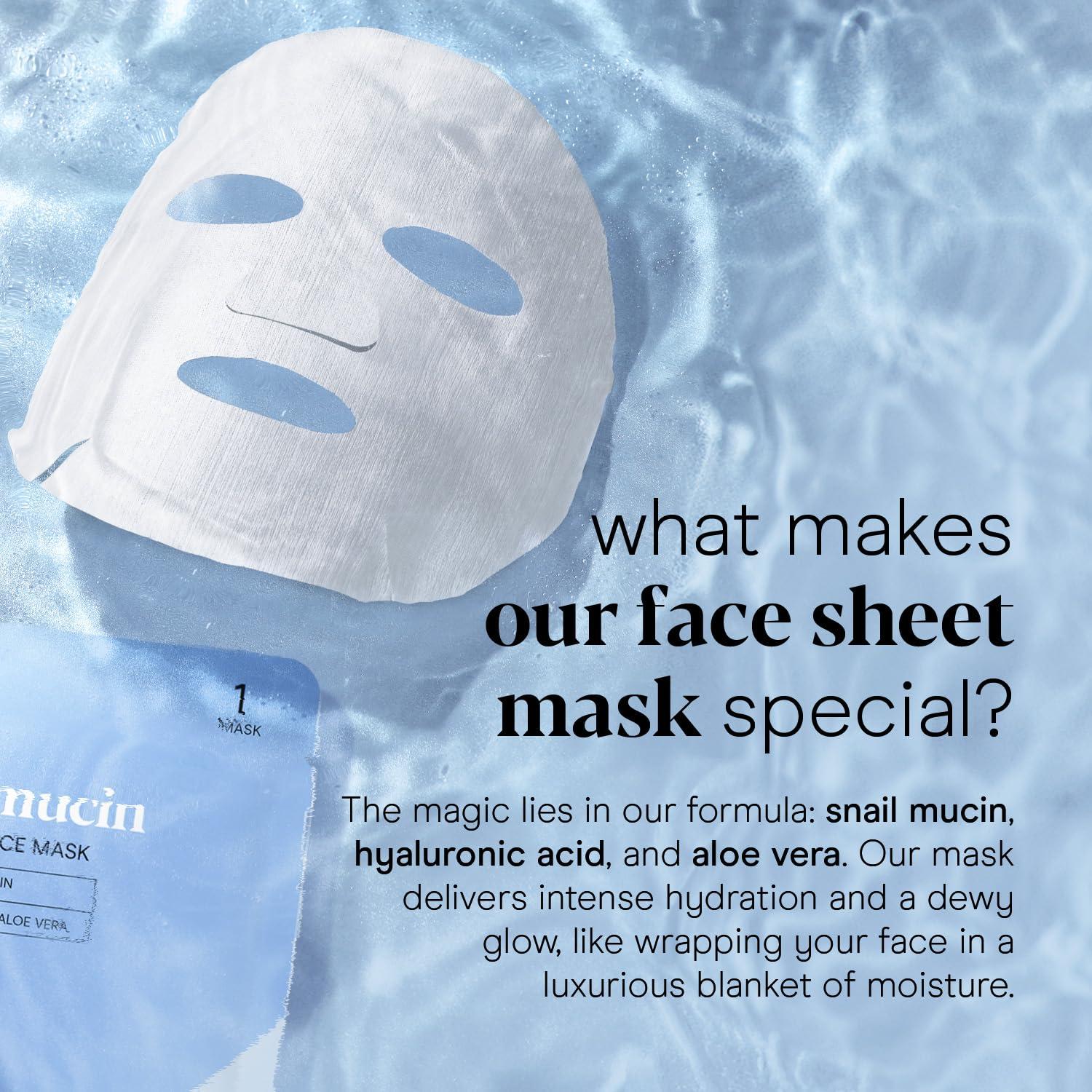 Mascarilla Facial Baebody 6 Pcs Hidratante Antienvejecimiento