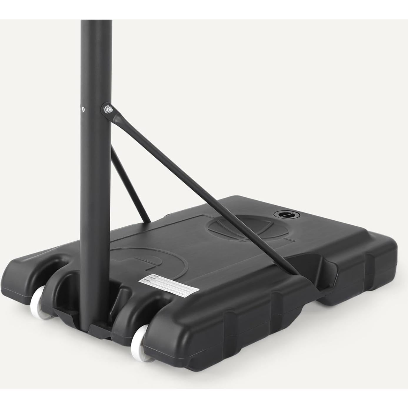 Canasta de Baloncesto Portátil Amazon Basics Ajustable 1.44-3.05m