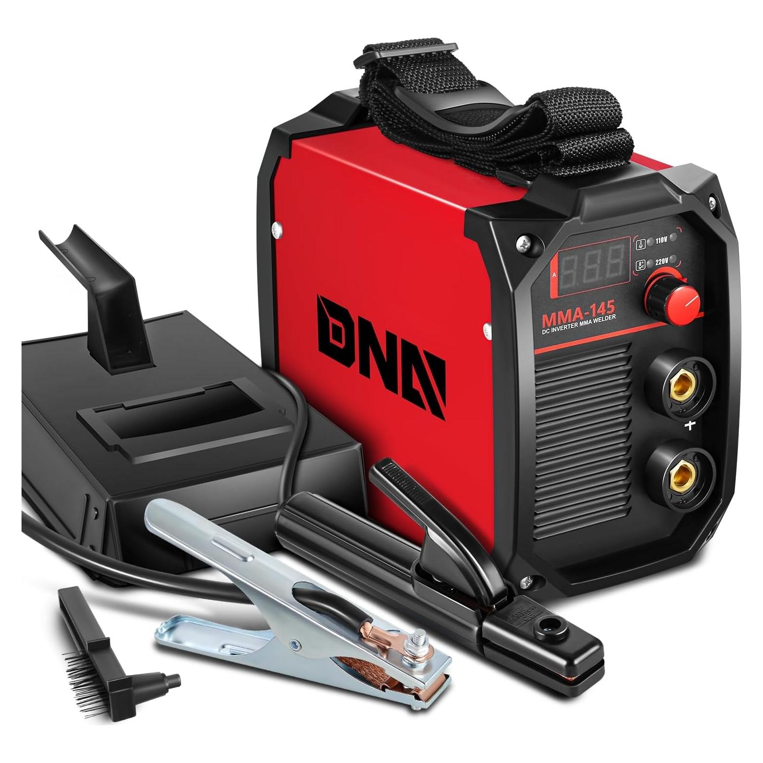 Soldador MMA Portátil DNA MOTORING 140A Pantalla LED