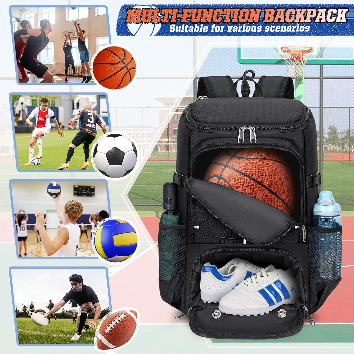 Mochila Deportiva RAINSMORE 45L para Baloncesto y Más