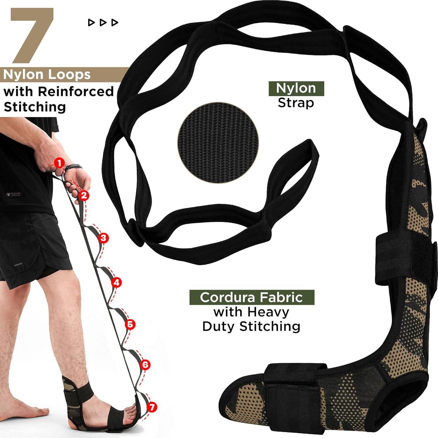 Correa de Estiramiento RDX LSC-T1 para Yoga y Ejercicio