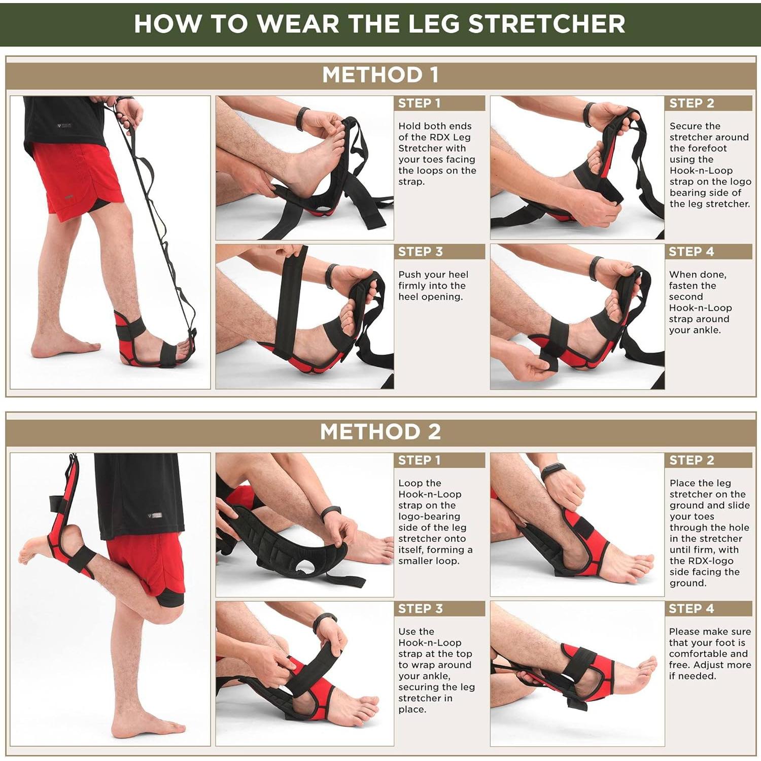 Correa de Estiramiento RDX LSC-T1 para Yoga y Ejercicio