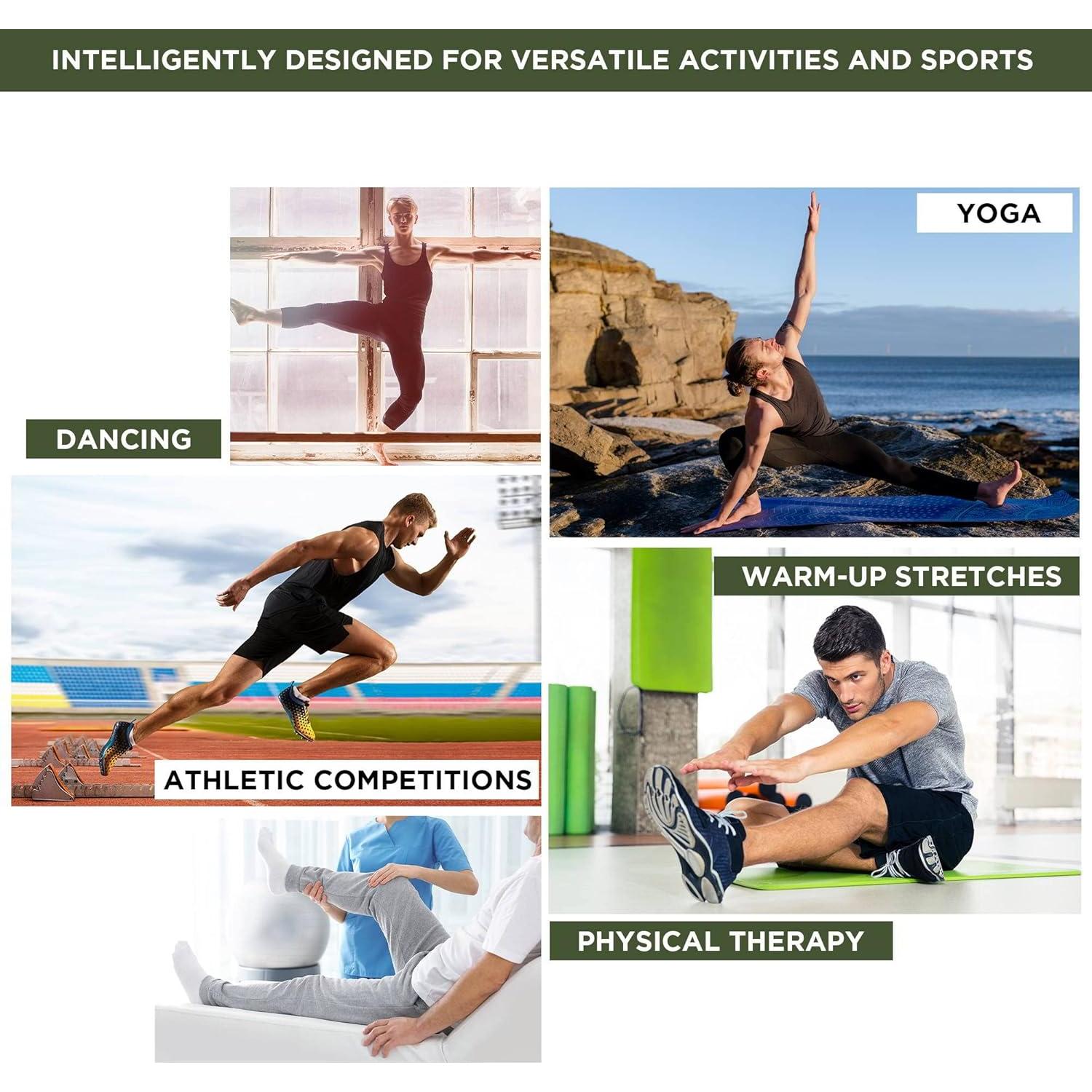 Correa de Estiramiento RDX LSC-T1 para Yoga y Ejercicio