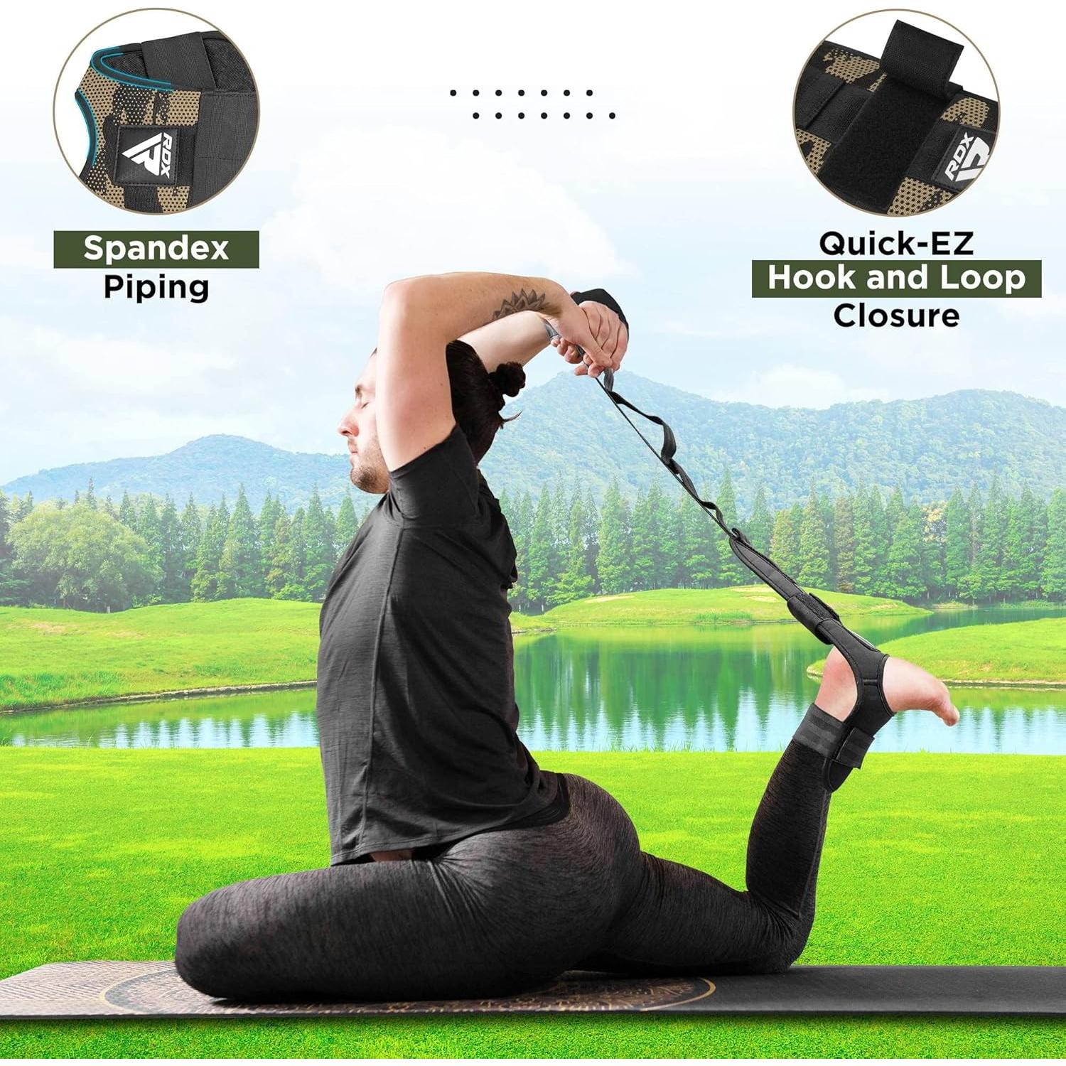 Correa de Estiramiento RDX LSC-T1 para Yoga y Ejercicio