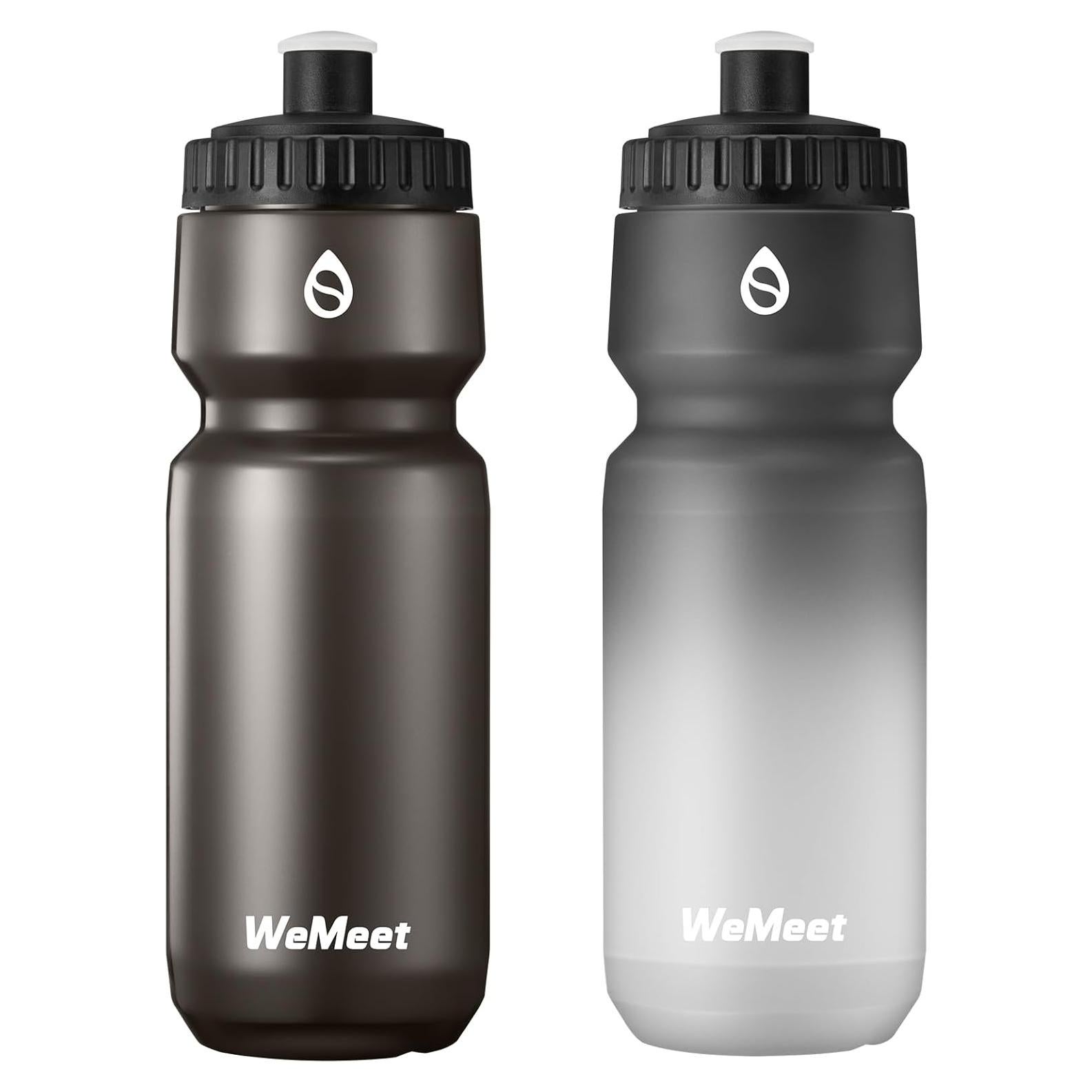 Botellas de Agua Squeeze WEMEET 709ml Paquete de 2 - Libre BPA