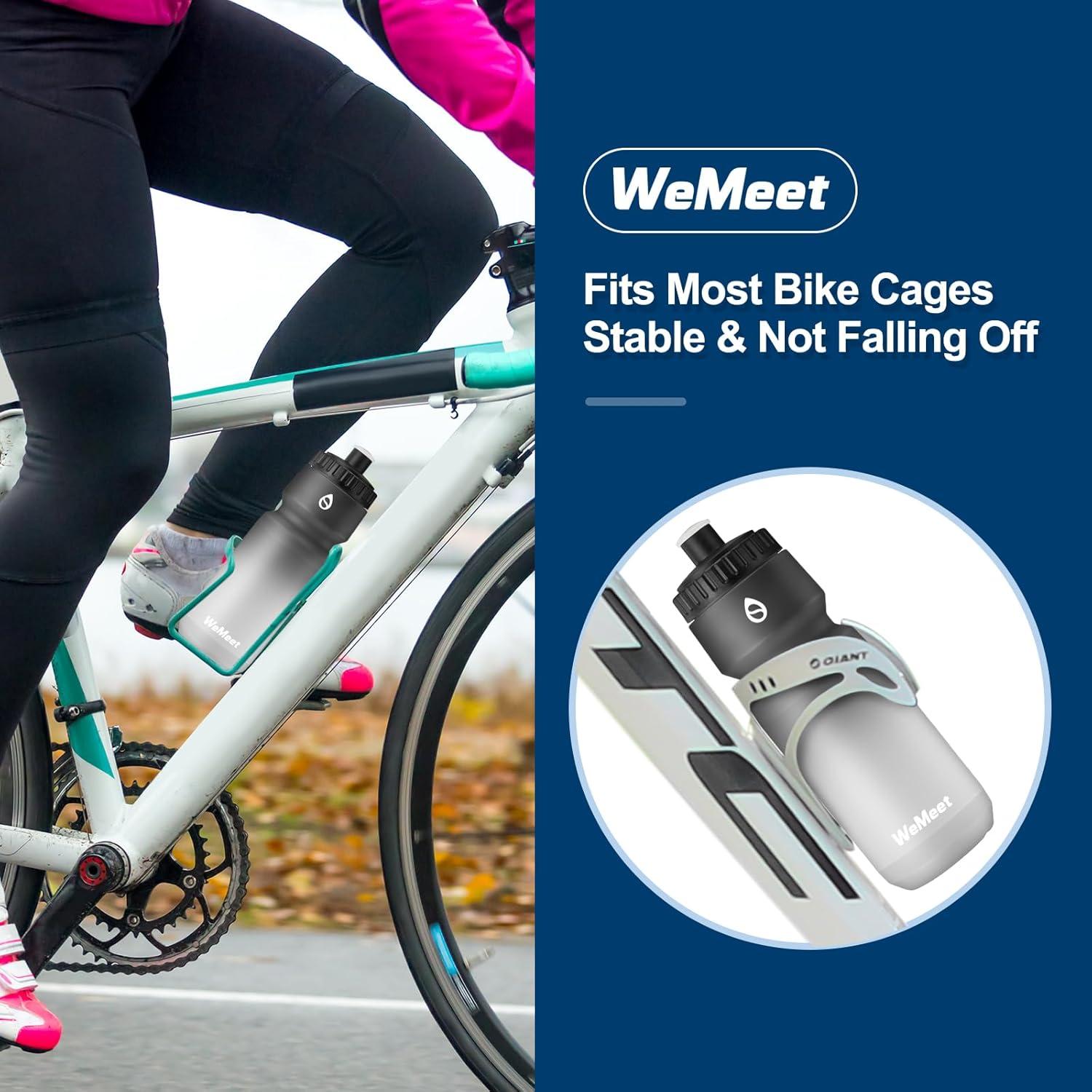 Botellas de Agua Squeeze WEMEET 709ml Paquete de 2 - Libre BPA