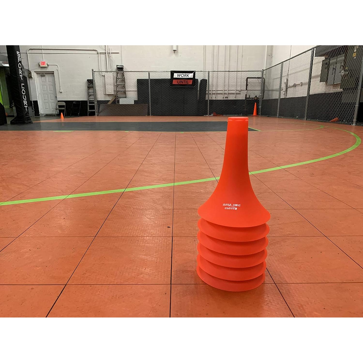 Conos de Entrenamiento de Baloncesto Ball Hog Gloves - 6 Unidades