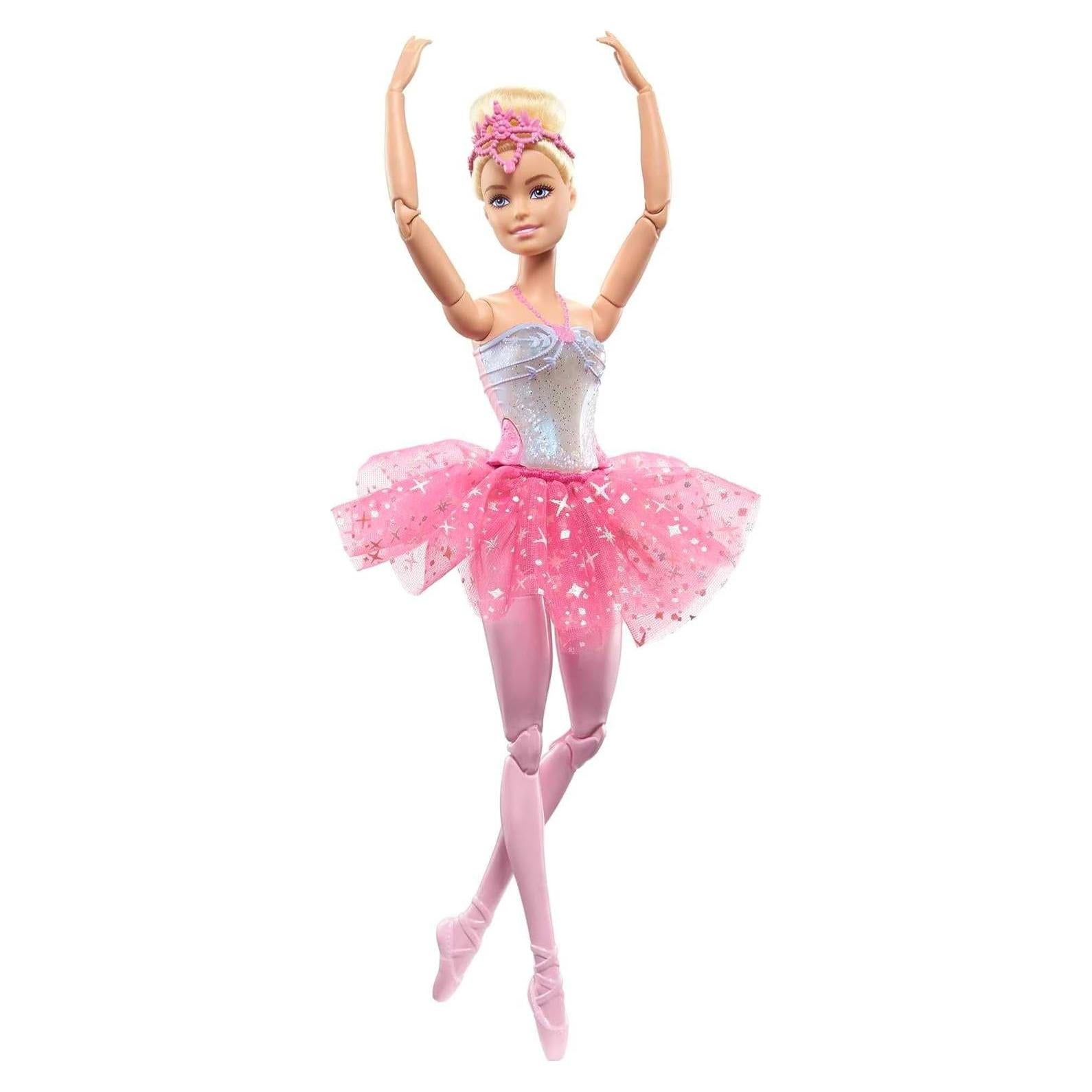Muñeca Bailarina Iluminada Barbie Dreamtopia con Tutú Rosa