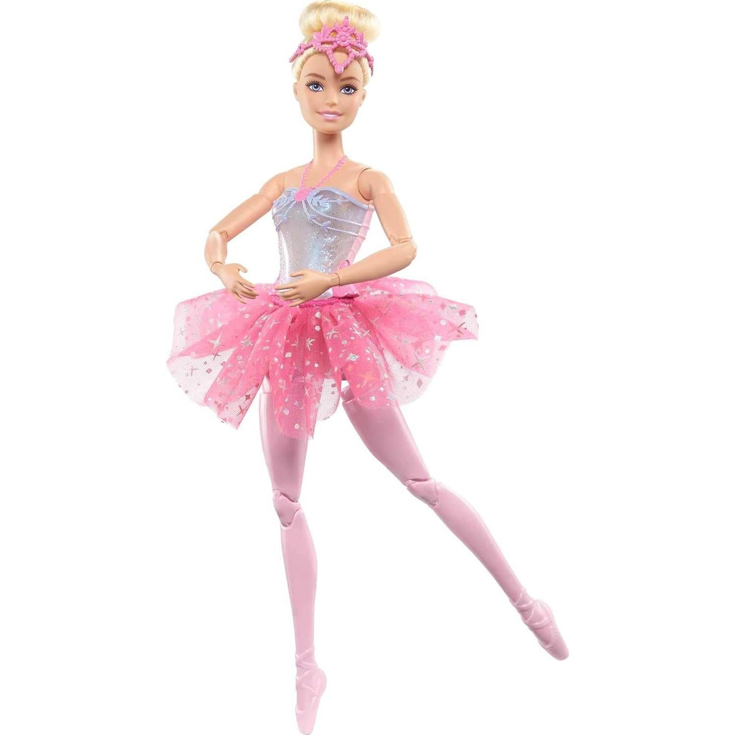 Muñeca Bailarina Iluminada Barbie Dreamtopia con Tutú Rosa