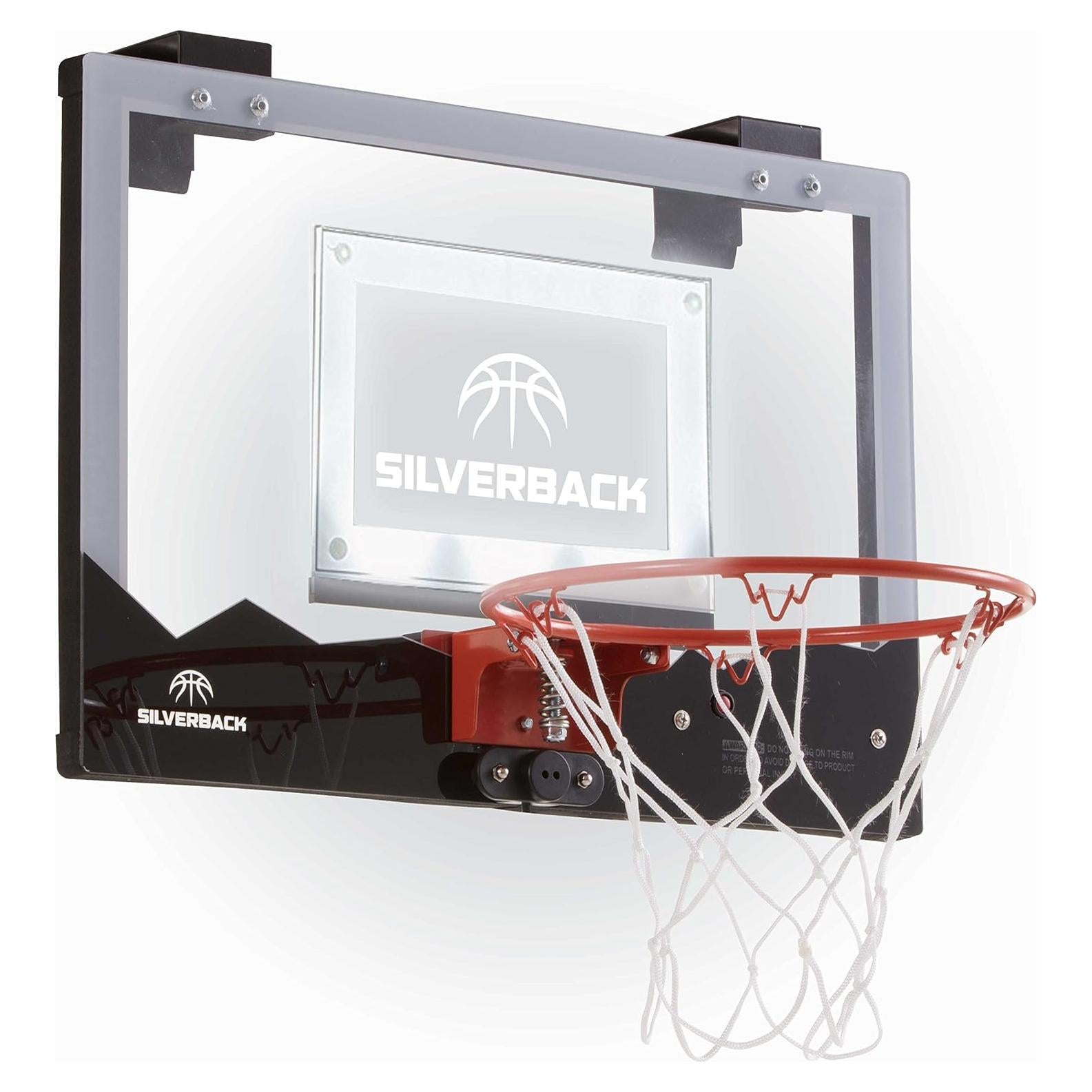 Aro de Baloncesto Mini Silverback con Luz LED 45.72 cm