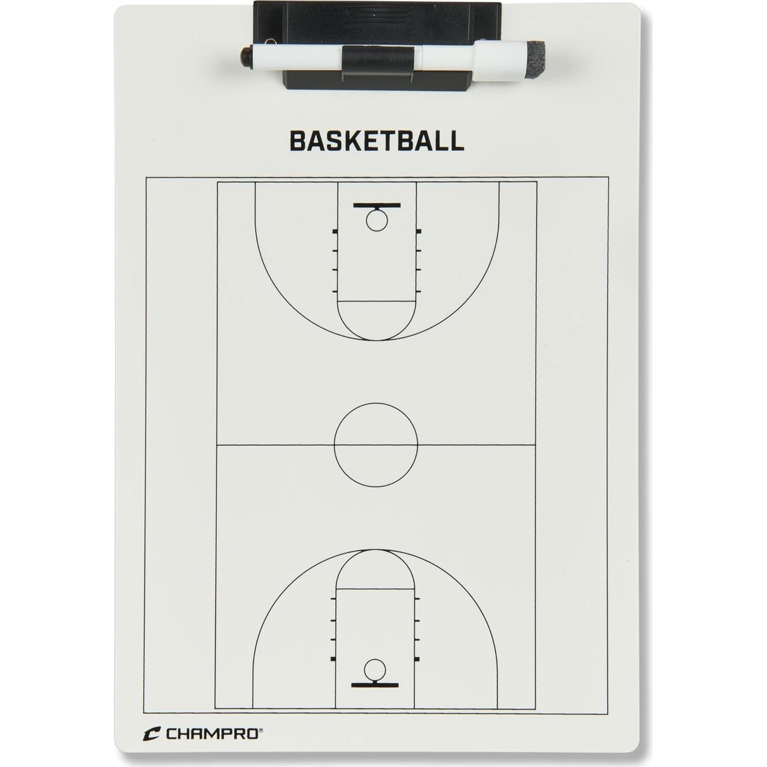 Tablero de Entrenador de Baloncesto Champro A099BK Borrable 30.5x22.9cm