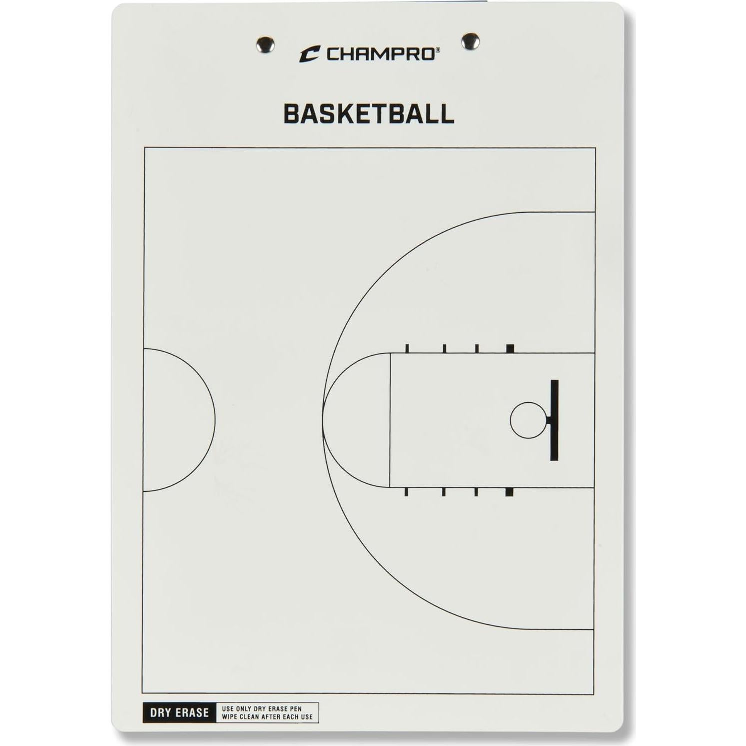 Tablero de Entrenador de Baloncesto Champro A099BK Borrable 30.5x22.9cm