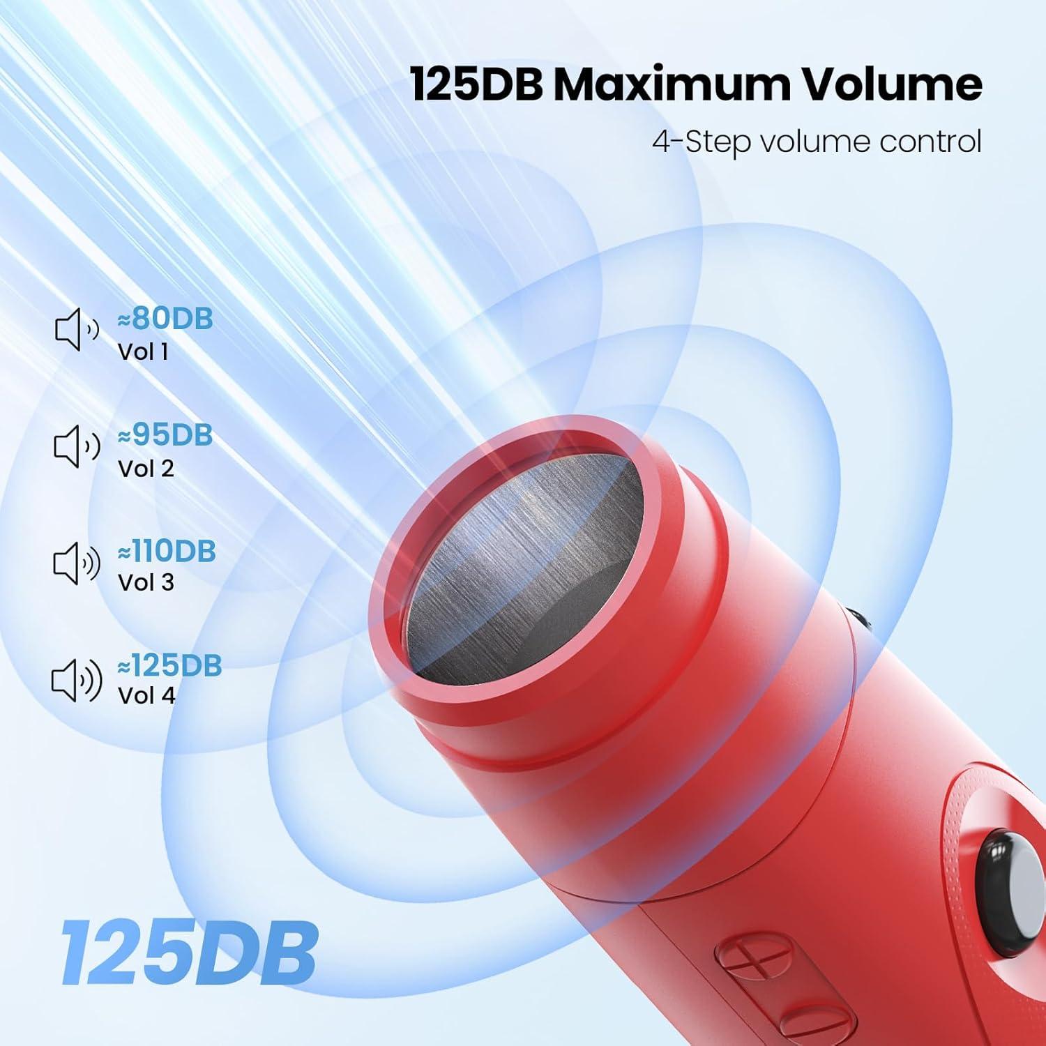 Silbato Electrónico WANJOTEC 2 Pack Ajustable 3 Tonos