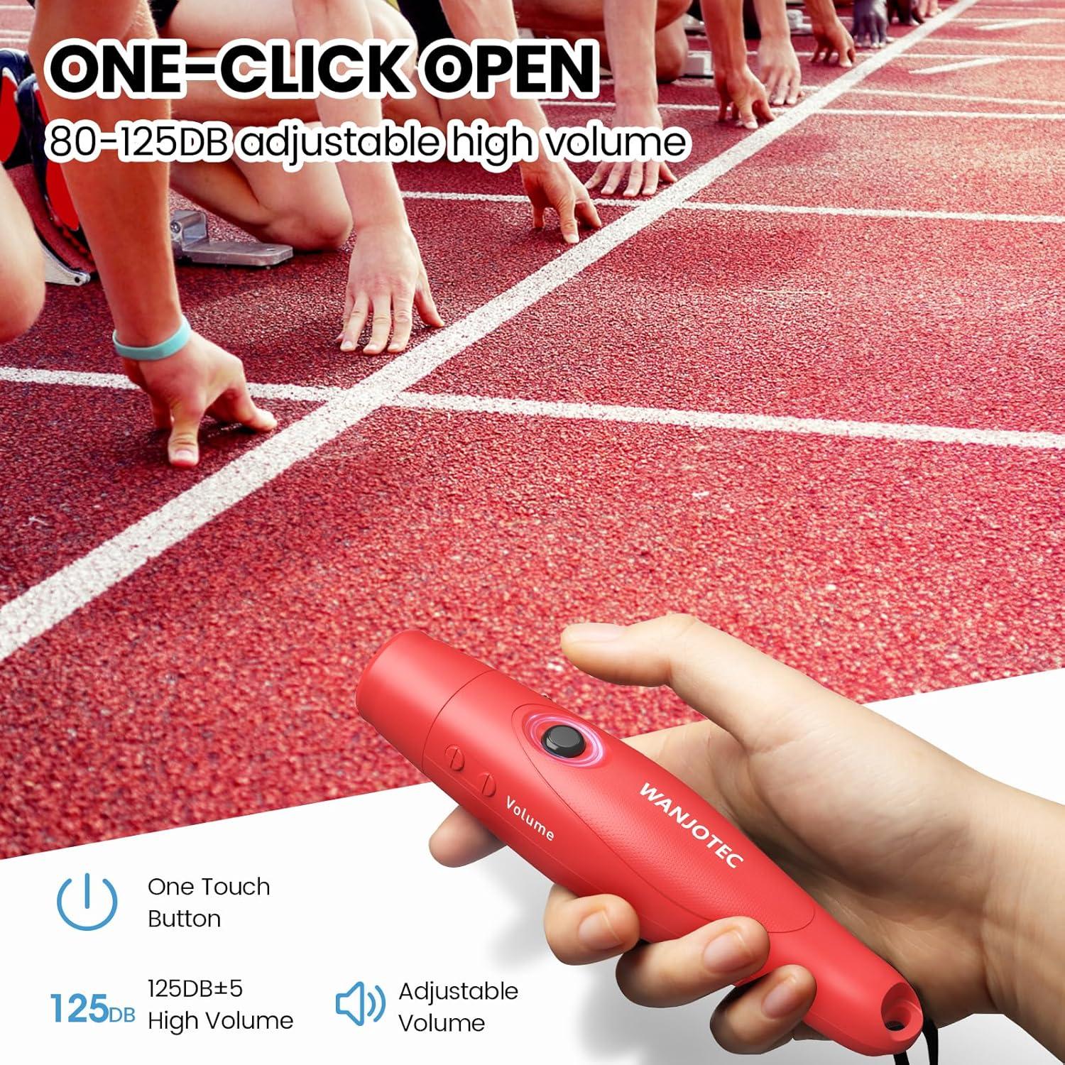 Silbato Electrónico WANJOTEC 2 Pack Ajustable 3 Tonos