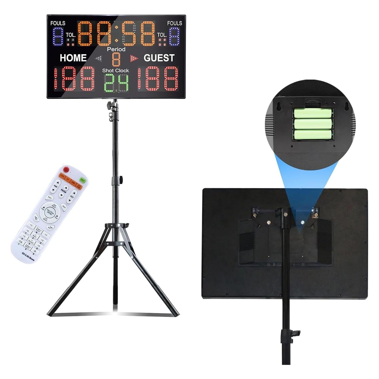 Marcador Electrónico Ousmile Ys-a30b+tr con Control Remoto