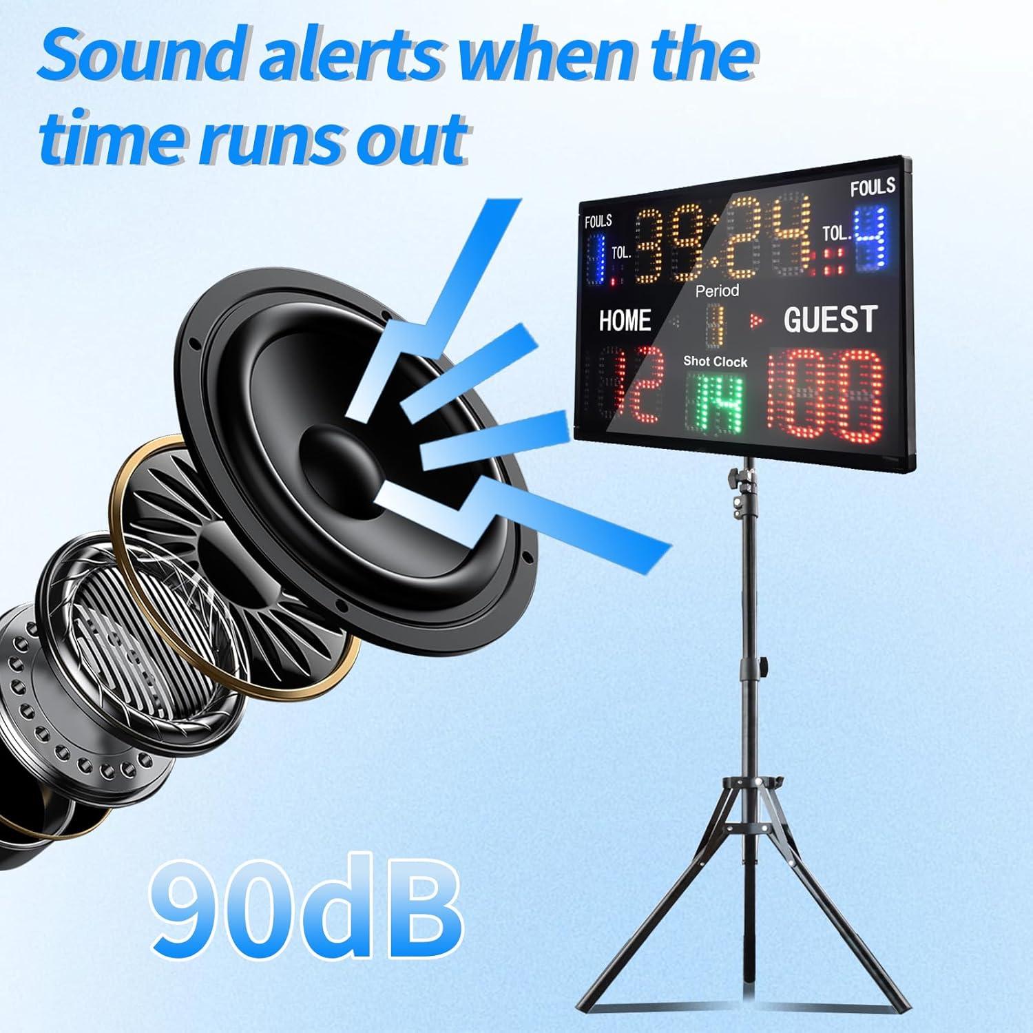 Marcador Electrónico Ousmile Ys-a30b+tr con Control Remoto