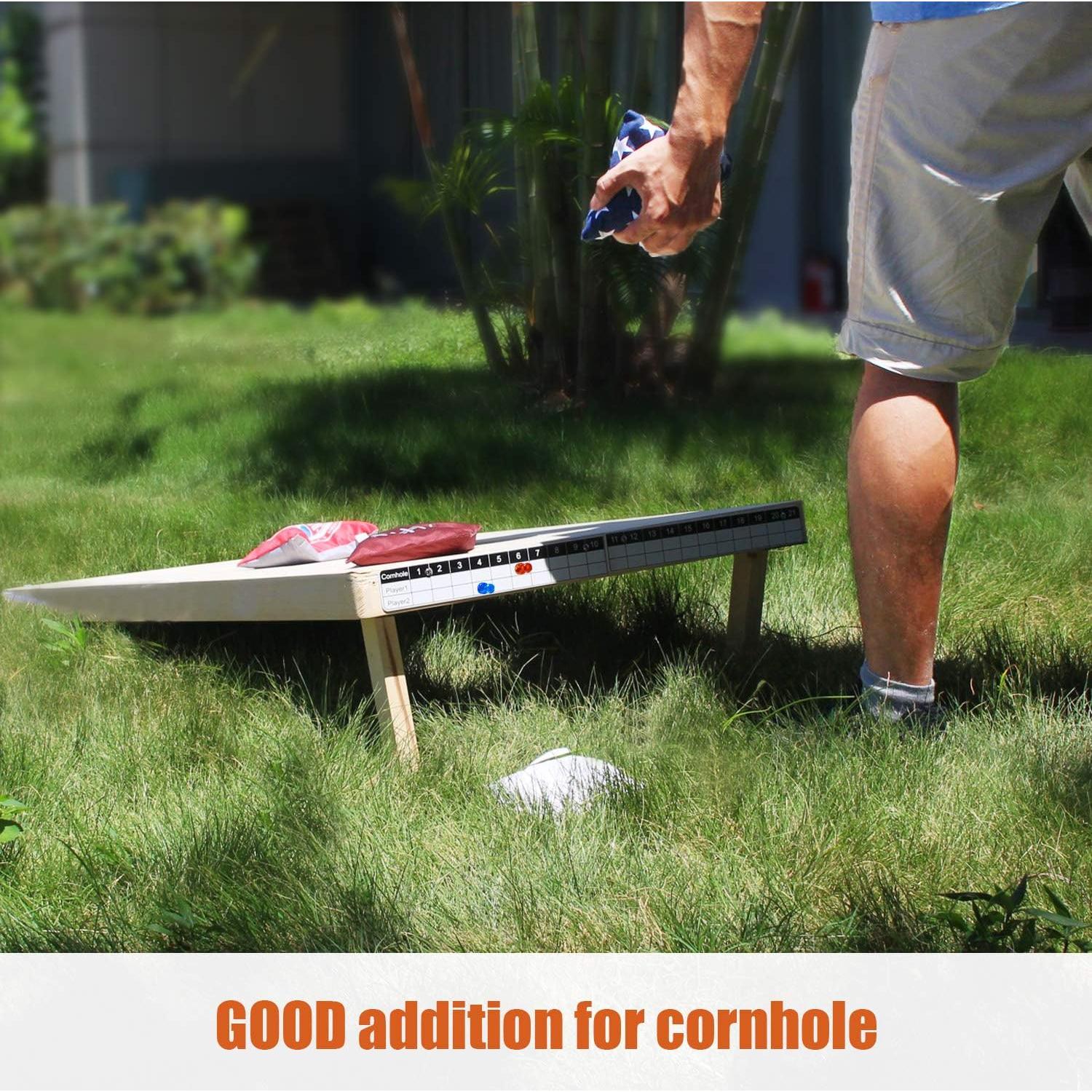 Tablero Magnético de Puntaje para Corn Hole Waybelive - Fácil Instalación