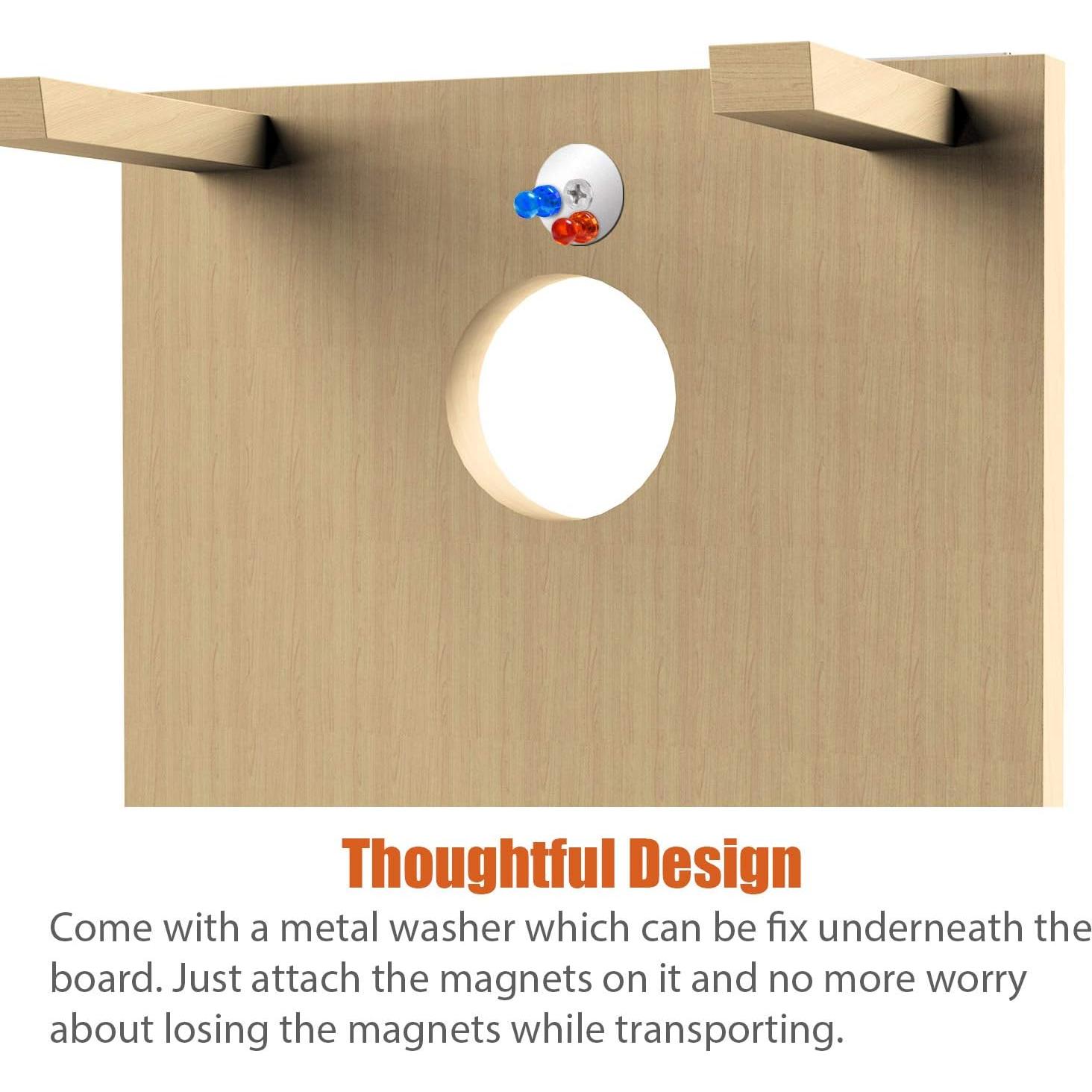 Tablero Magnético de Puntaje para Corn Hole Waybelive - Fácil Instalación