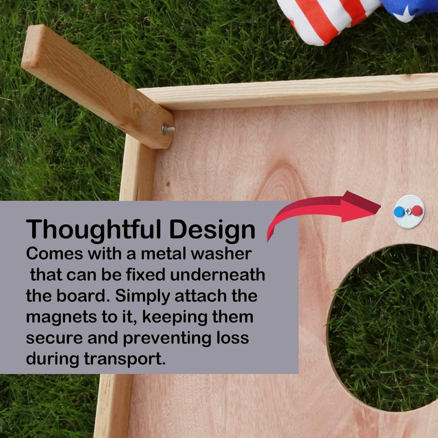 Marcador de Puntuaciones Cornhole CoHoBgs - Duradero y Magnético