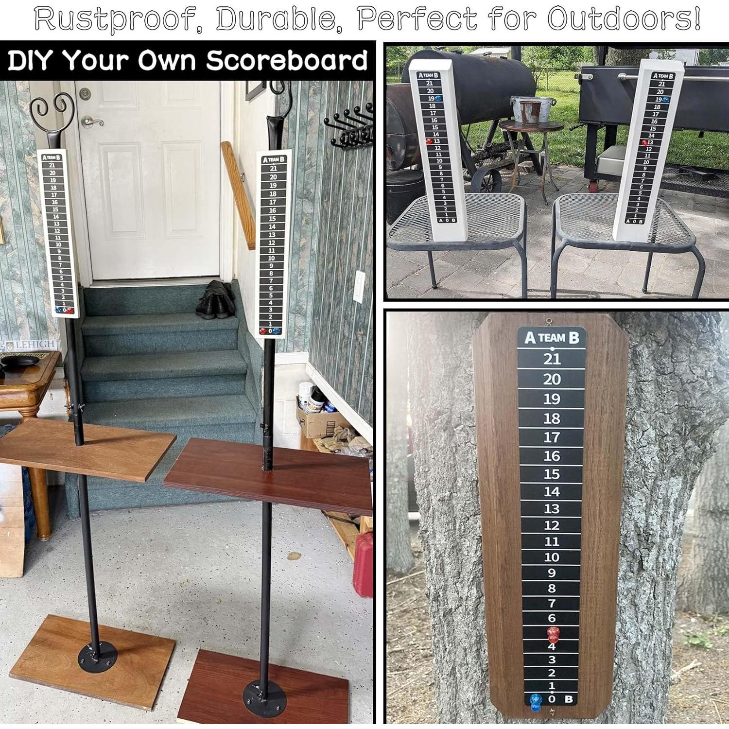 Marcador de Puntuaciones Cornhole CoHoBgs - Duradero y Magnético