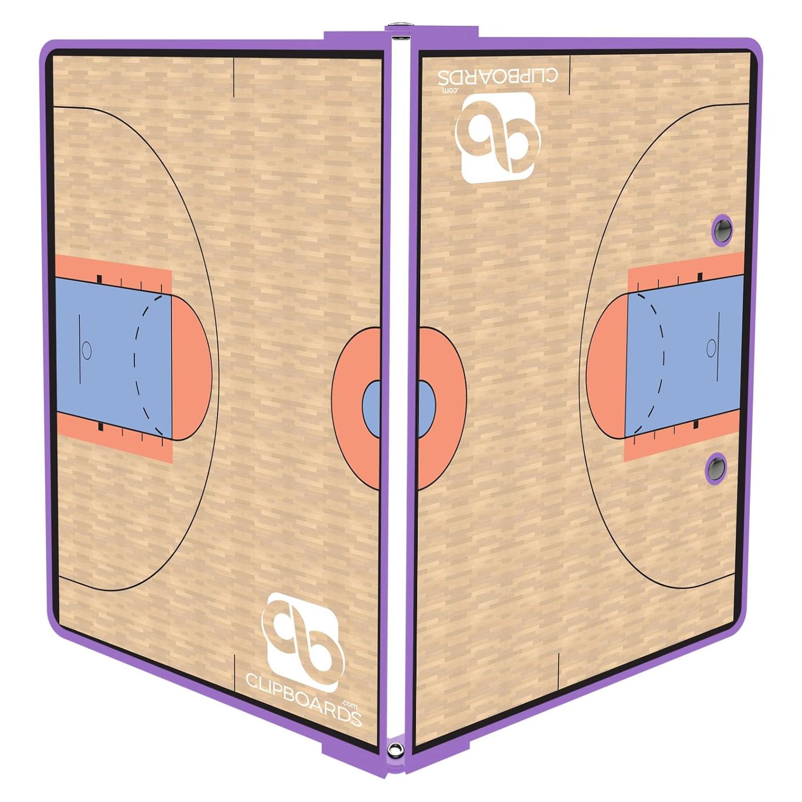 Portapapeles Plegable de Baloncesto The Clipboard Shop Lila