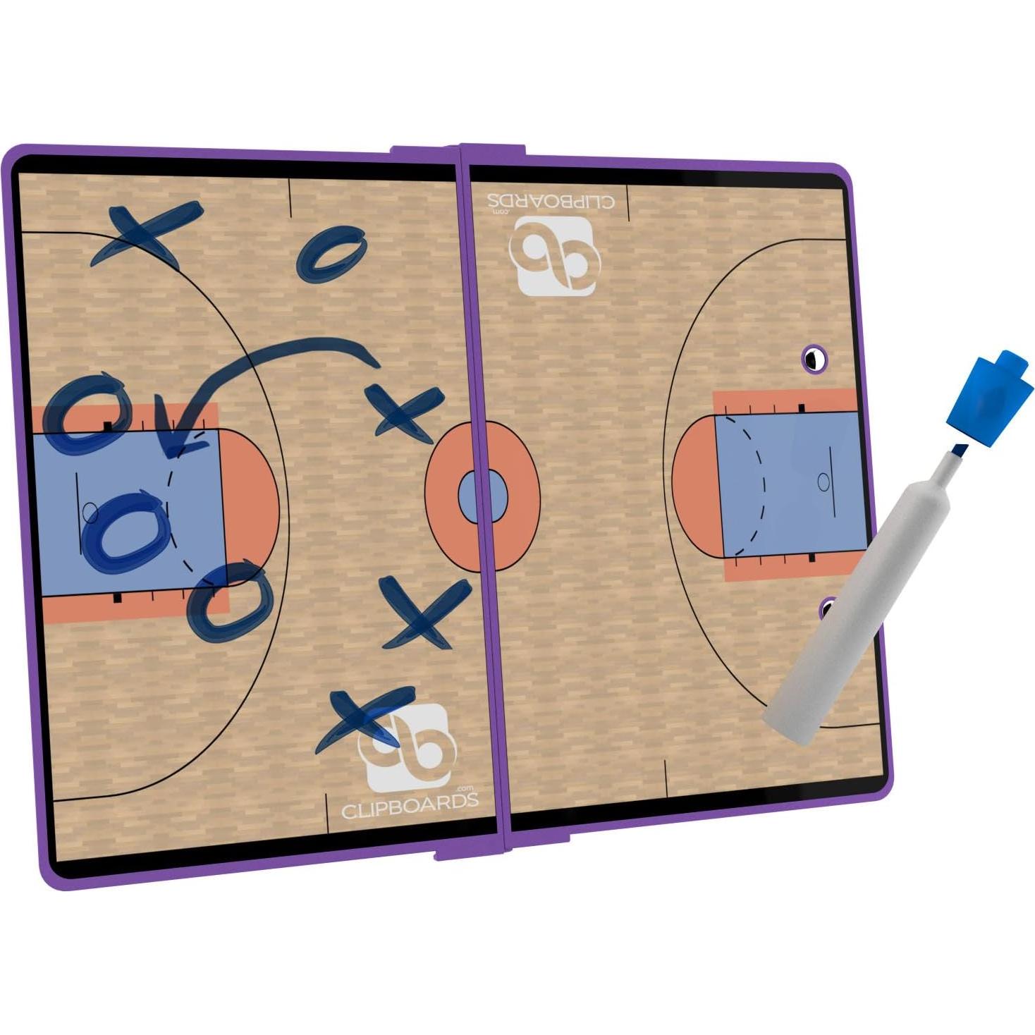 Portapapeles Plegable de Baloncesto The Clipboard Shop Lila